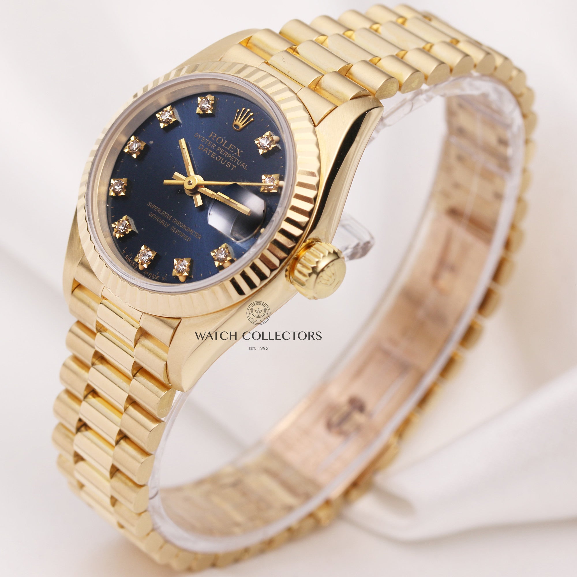 Rolex-Lady-DateJust-69178-18k-Yellow-Gold-Diamond-Dial-Second-Hand-Watch-Collectors-3 (1)