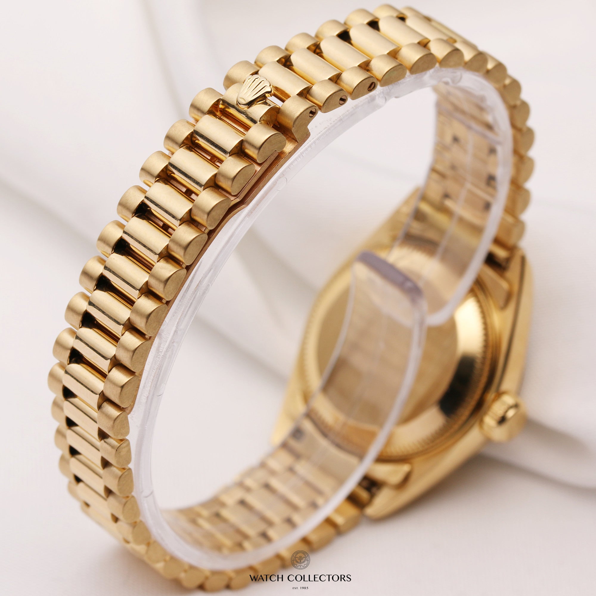 Rolex-Lady-DateJust-69178-Blue-Diamond-Dial-18K-Yellow-Gold-Second-Hand-Watch-Collectors-5