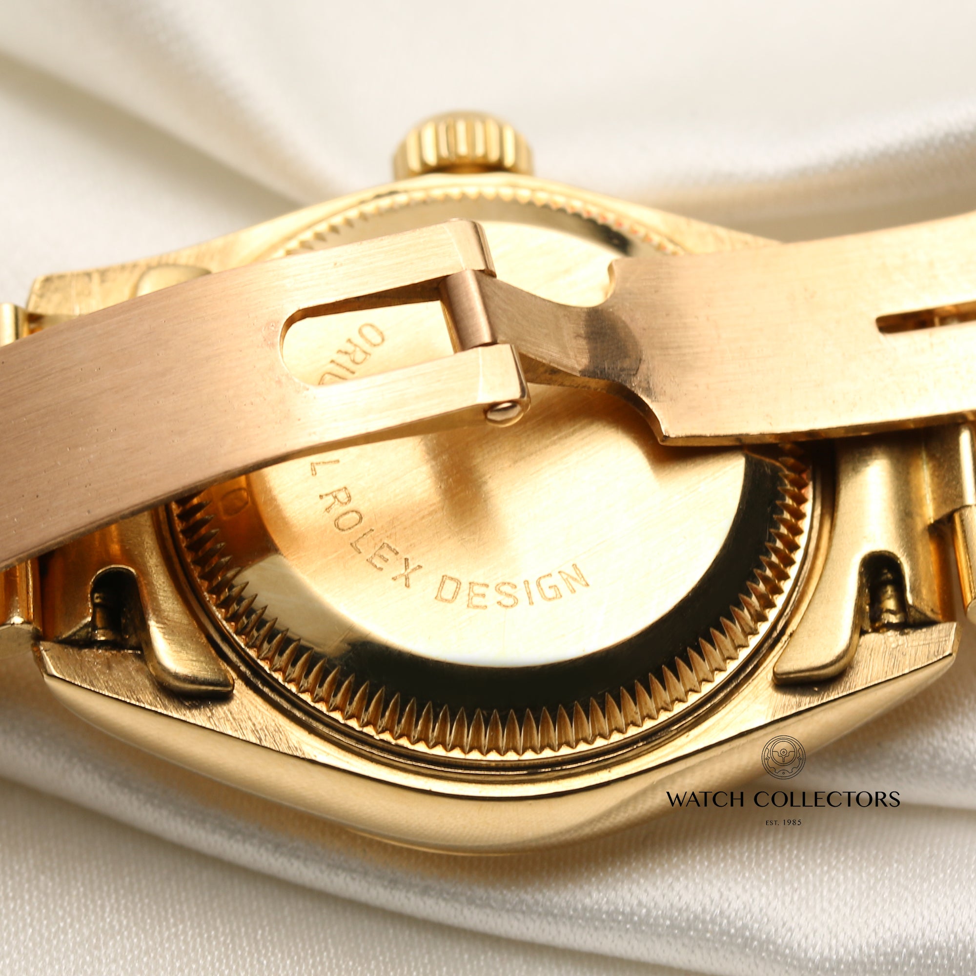 Rolex Lady DateJust 69178 Jubilee Dial 18K Yellow Gold Second Hand Watch Collectors 6