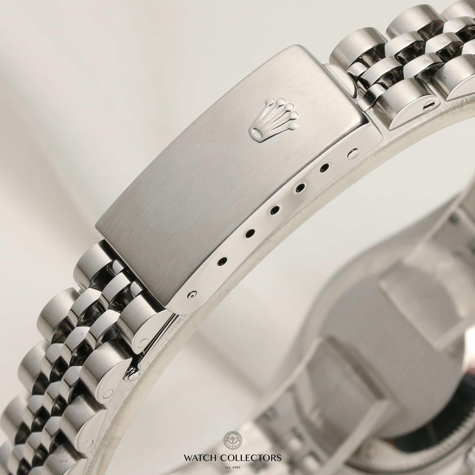 Rolex Lady DateJust 79174 Stainless Steel 18K White Gold Bezel Second Hand Watch Collectors 6