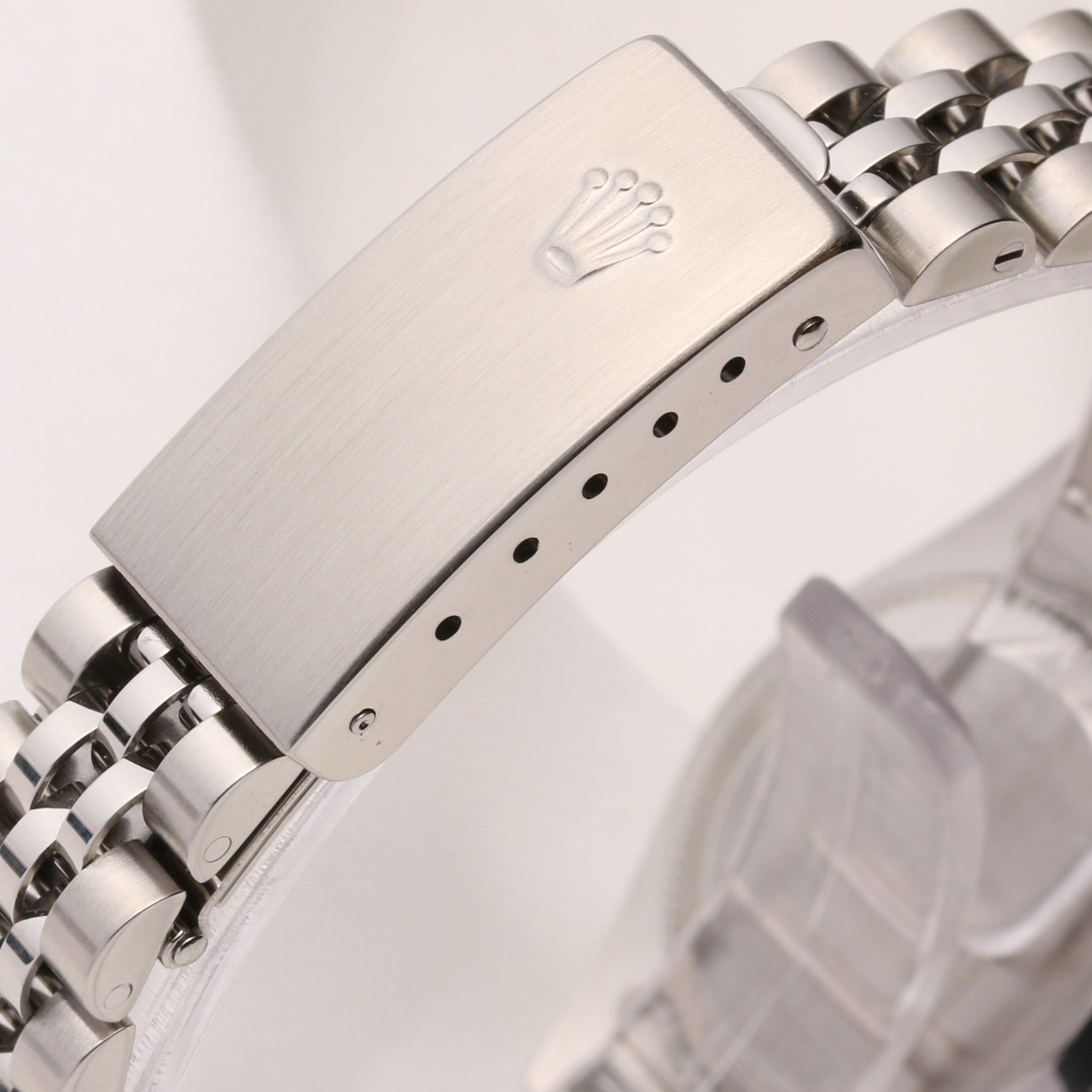 Rolex Lady DateJust 79174 Stainless Steel Black Mother of Pearl Second Hand Watch Collectors 6