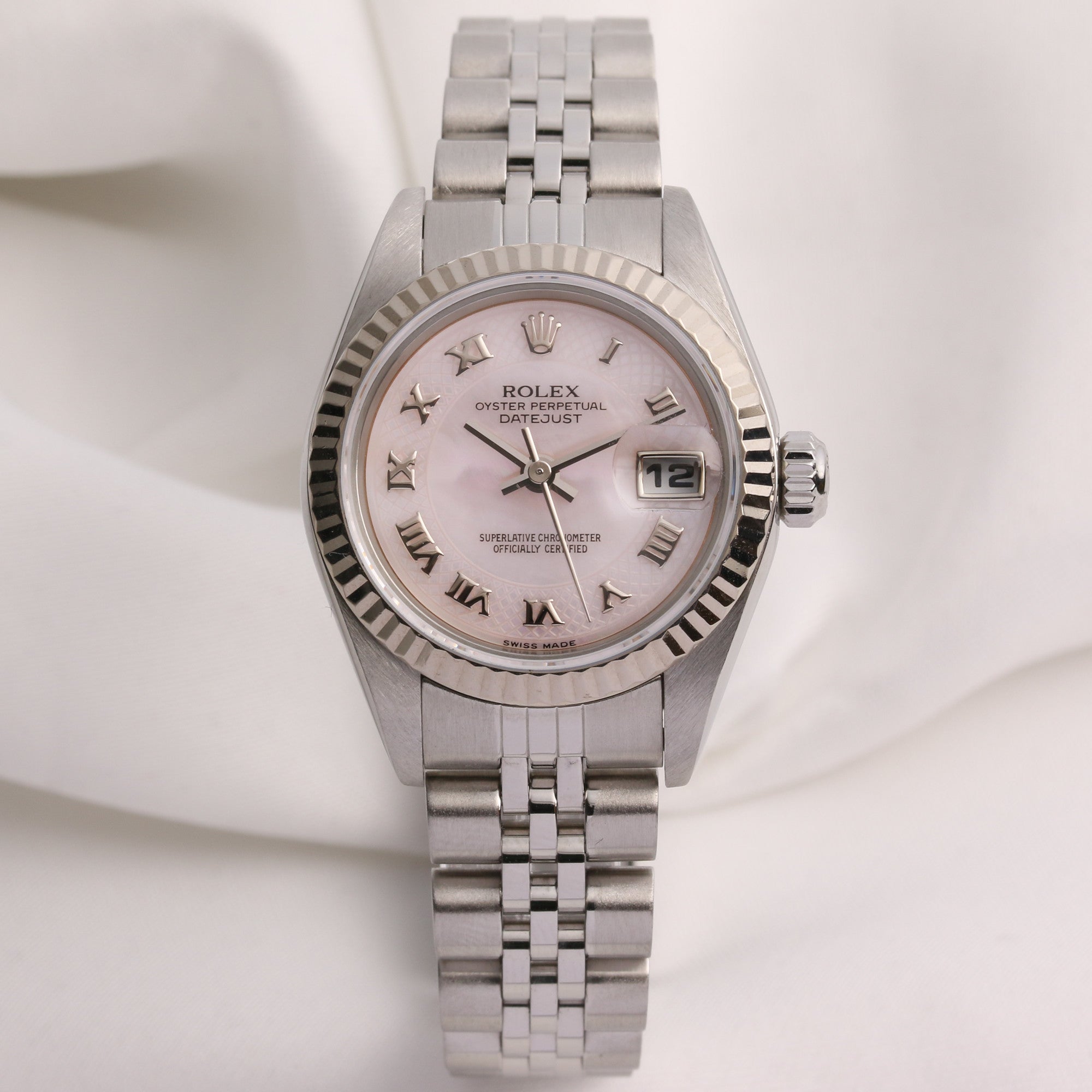 Rolex Lady DateJust 79174 Stainless Steel Mother of Pearl Second Hand Watch Collectors 1