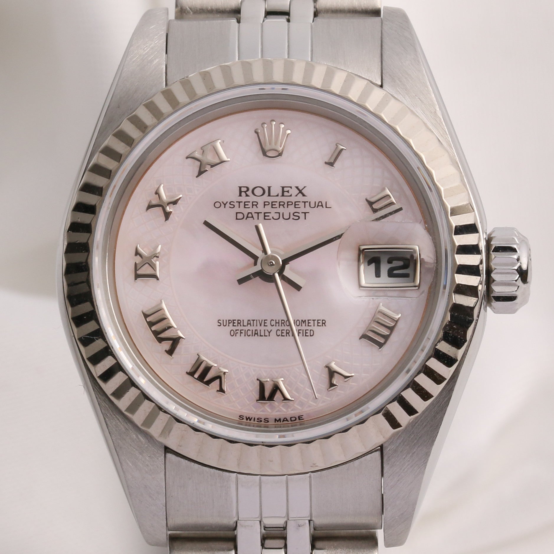 Rolex Lady DateJust 79174 Stainless Steel Mother of Pearl Second Hand Watch Collectors 2