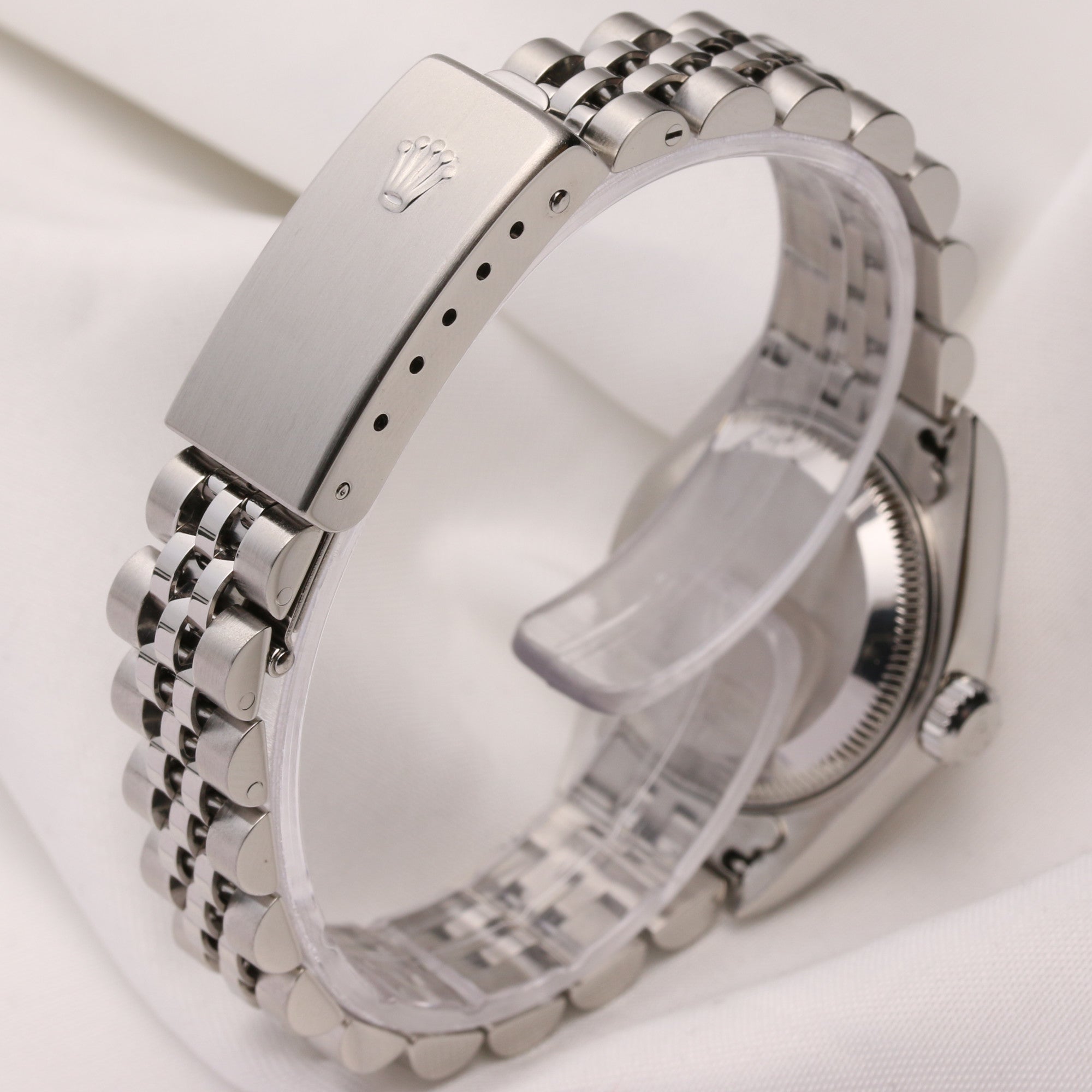 Rolex Lady DateJust 79174 Stainless Steel Mother of Pearl Second Hand Watch Collectors 5