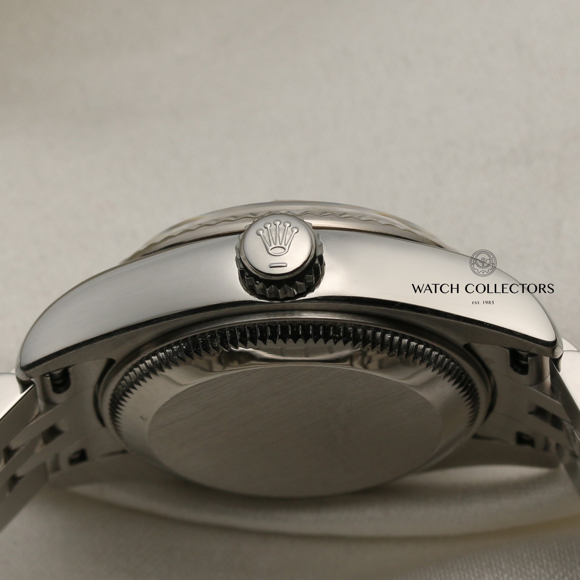 Rolex Lady DateJust Blue Jubilee Diamond Dial Second hand Watch Collectors 5