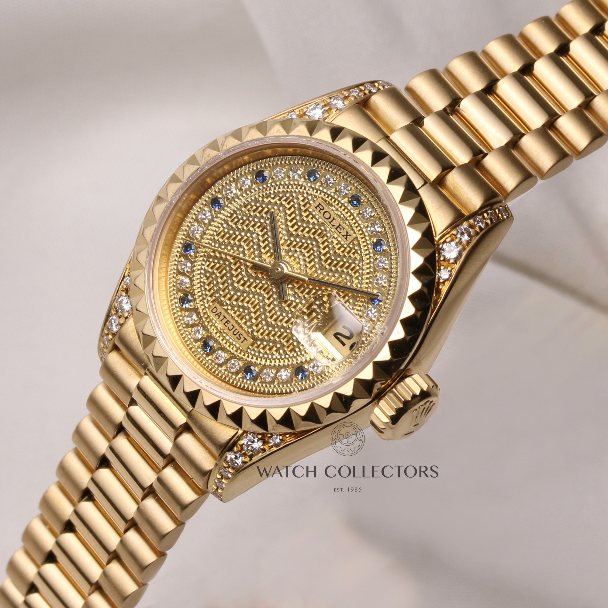 Rolex-Lady-DateJust-Diamond-Sapphire-3