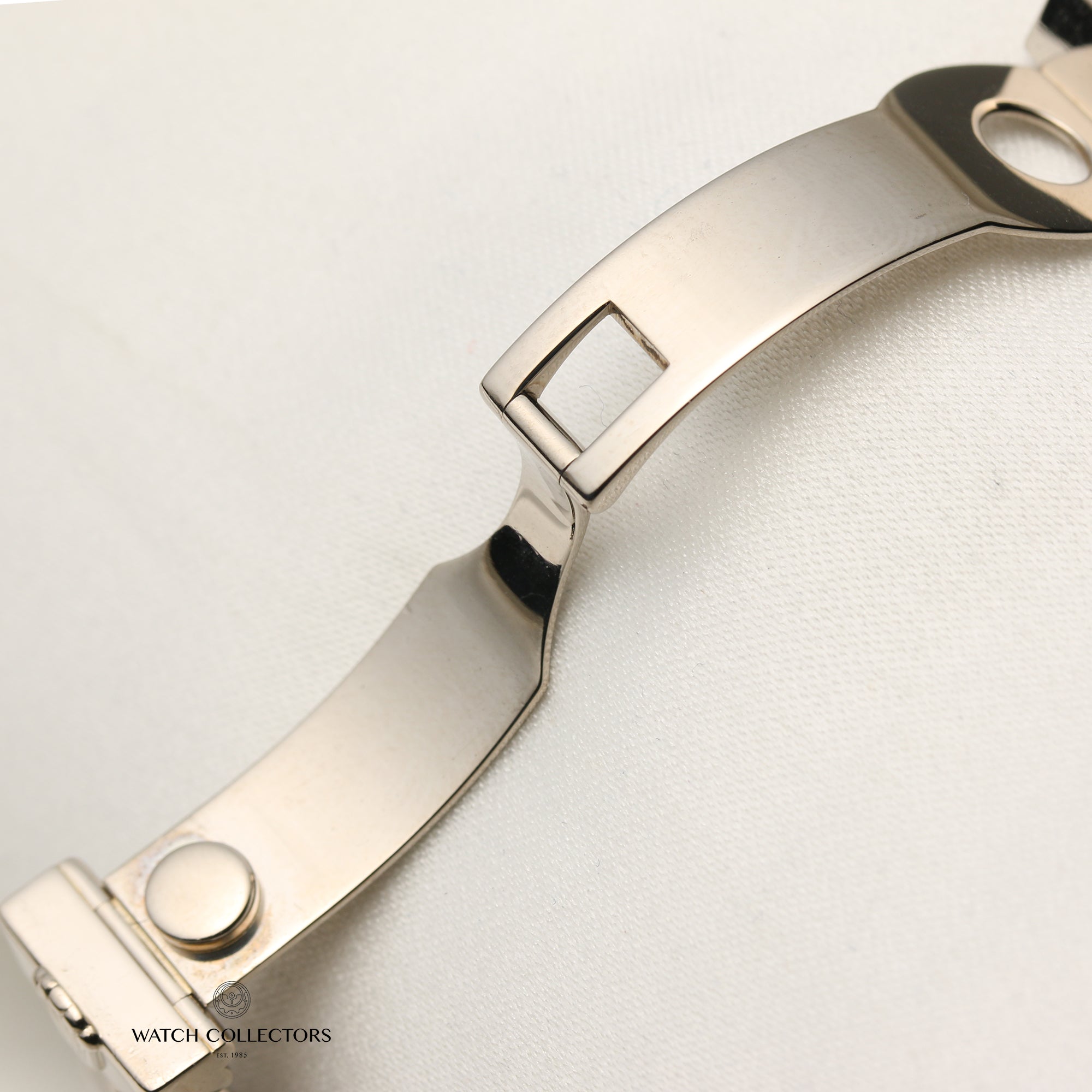 Rolex Lady DateJust Pearlmaster 18K White Gold Diamond Bezel Second Hand Watch Collectors 7