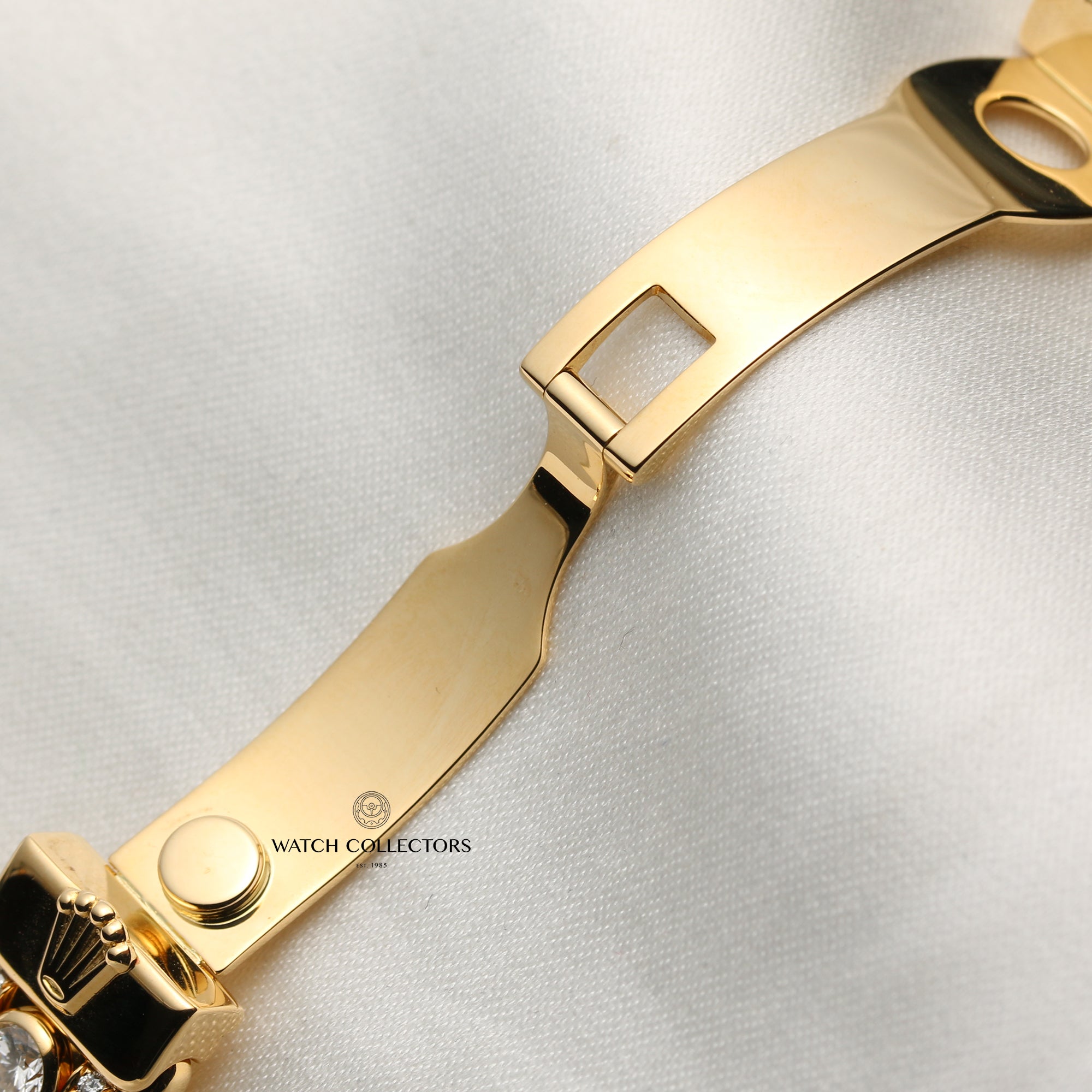 Rolex Lady DateJust Pearlmaster 69298 18K Yellow Gold MOP Diamond Dial Bezel Bracelet Second Hand Watch Collectors 8