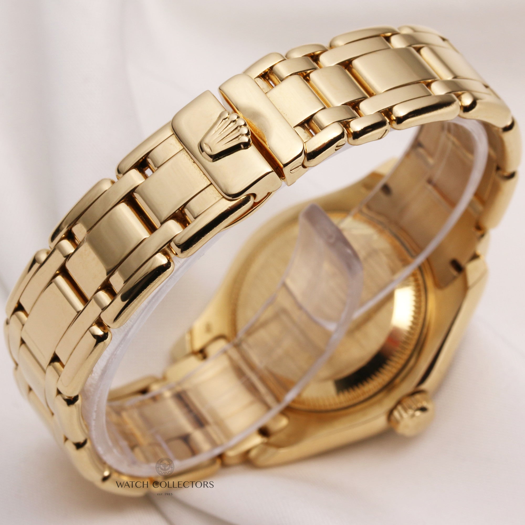 Rolex-Lady-DateJust-Pearlmaster-80298-18K-Yellow-Gold-MOP-Diamond-Dial-Bezel-Second-Hand-Watch-Collectors-7