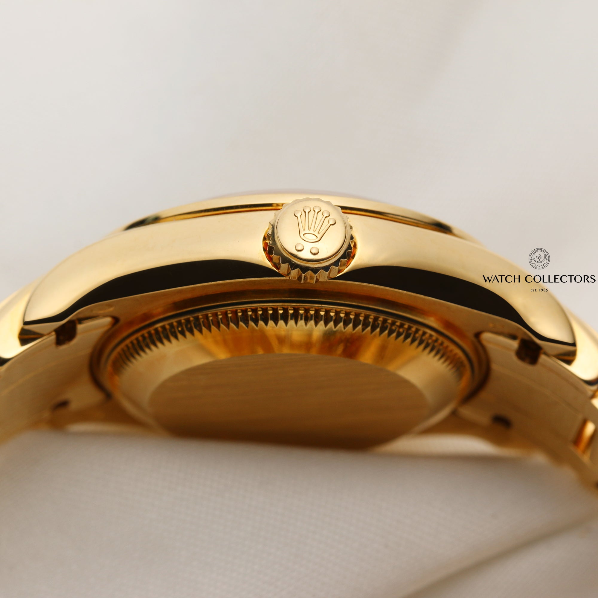 Rolex Lady DateJust Pearlmaster 80298 MOP Diamond Dial 18K Yellow Gold Second Hand Watch Collectors 5