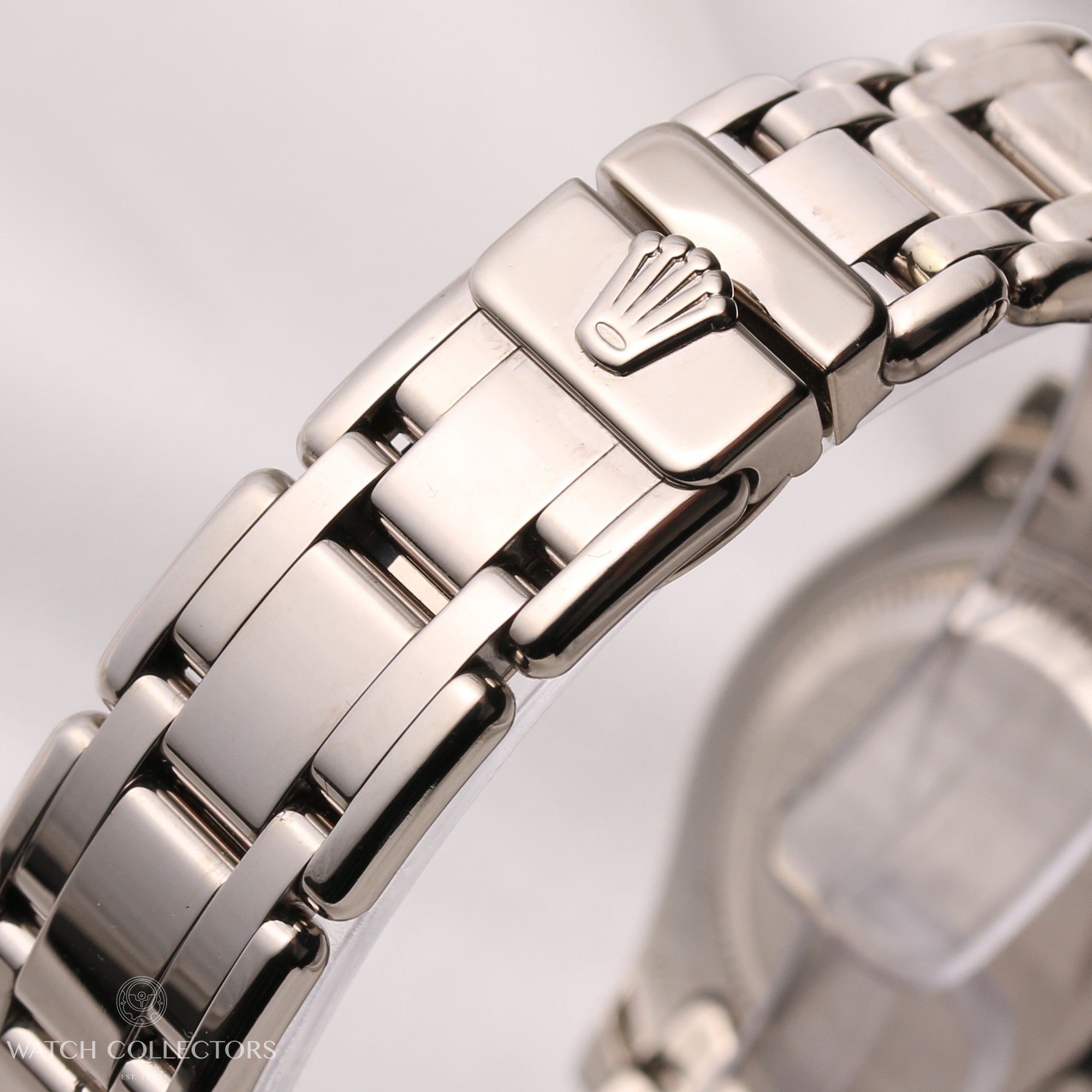 Rolex-Lady-DateJust-Pearlmaster-80299-18K-Silver-Diamond-Dial-Bezel-Second-Hand-Watch-Collectors-6