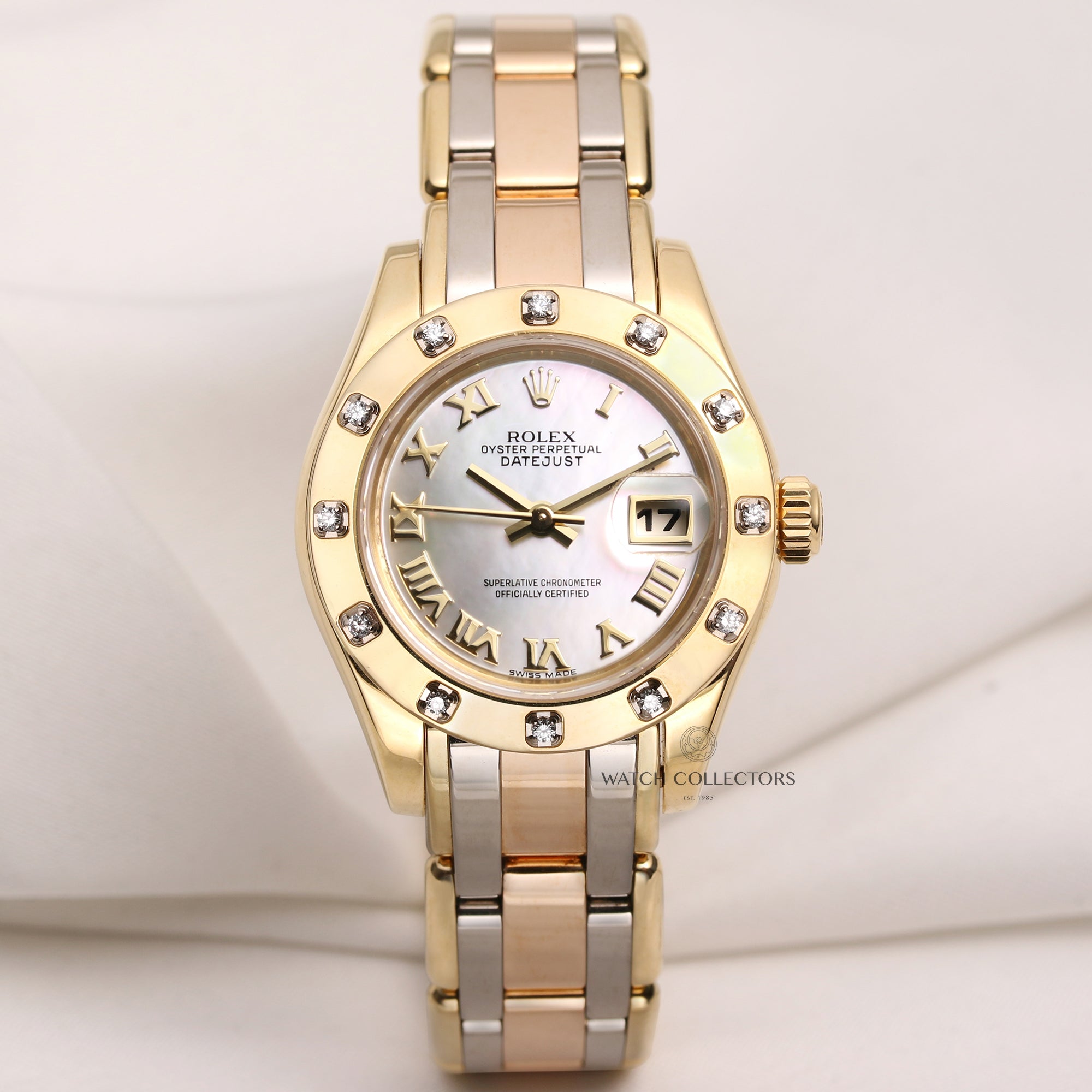 Rolex on sale pearl master