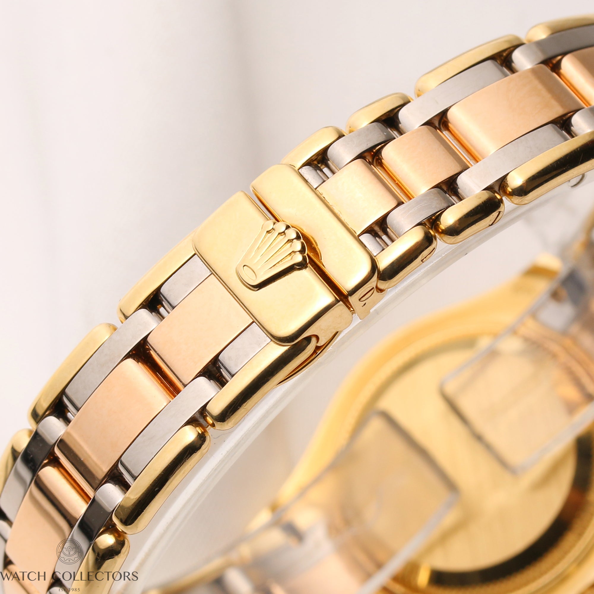 Rolex-Lady-DateJust-Pearlmaster-80318-18K-Tridor-12-Point-Diamond-Bezel-MOP-Dial-Second-Hand-Watch-Collectors-9