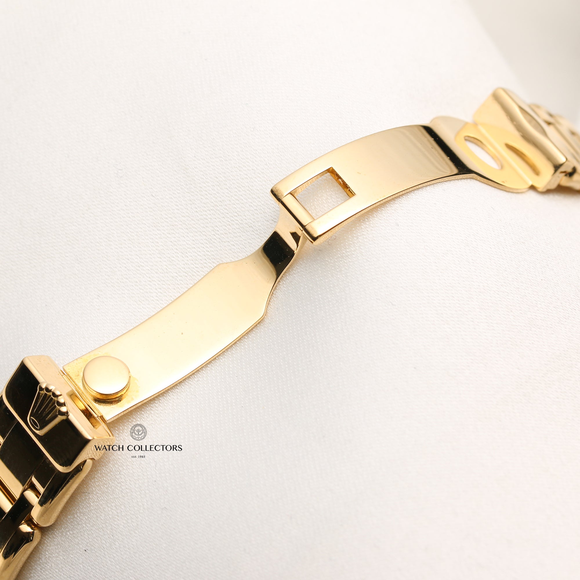 Rolex Lady DateJust Pearlmaster 80318 18K Yellow Gold Diamond Second Hand Watch Collectors 7