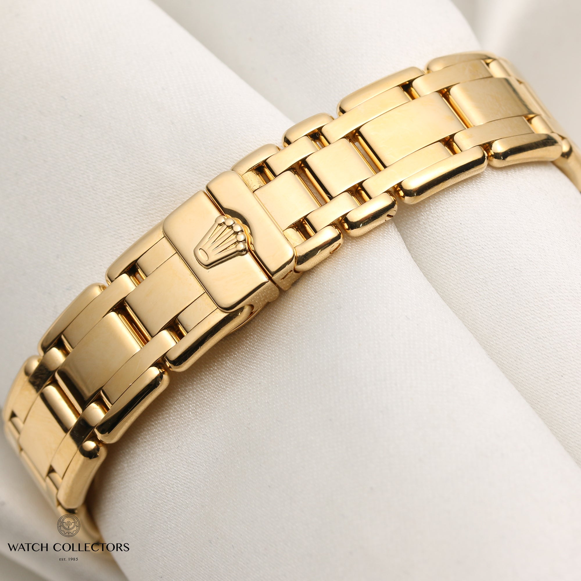 Rolex Lady DateJust Pearlmaster 80318 18K Yellow Gold Diamond Second Hand Watch Collectors 8