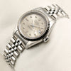 Rolex Lady DateJust Stainless Steel Second Hand Watch Collectors 3