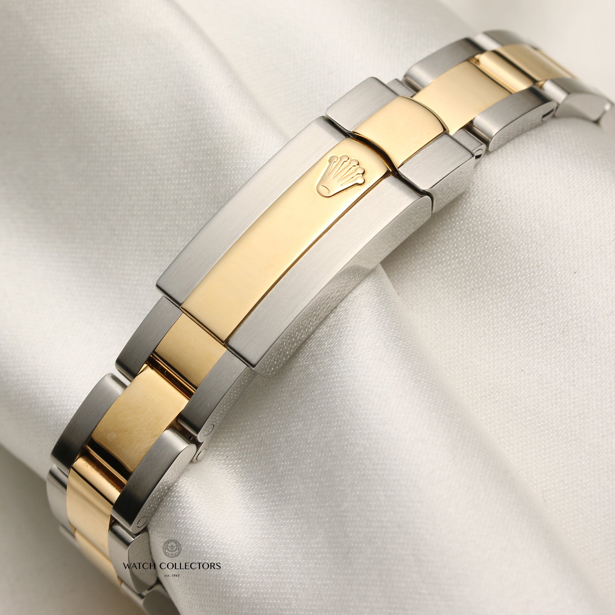 Rolex Lady DateJust Steel & Gold Black Dial Second Hand Watch Collectors 7