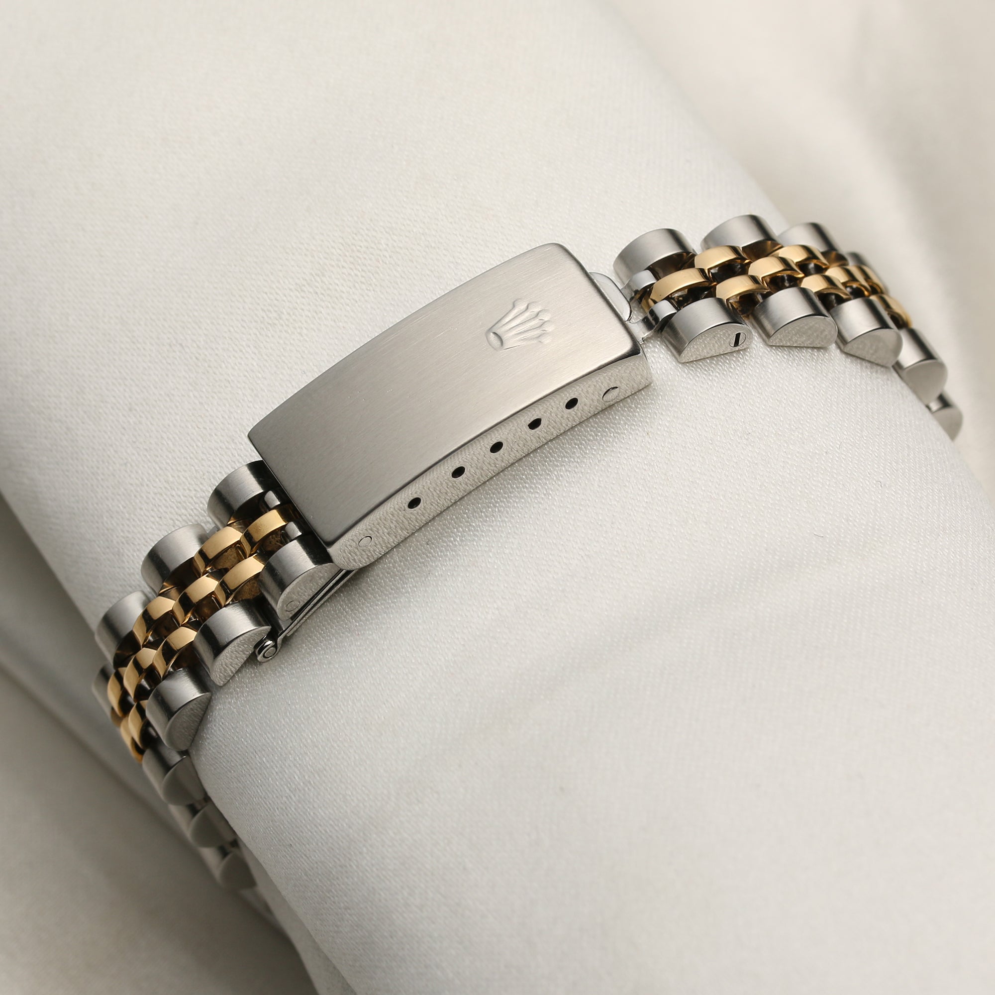 Rolex Lady DateJust Steel & Gold Champagne Diamond Dial Second Hand Watch Collectors 7