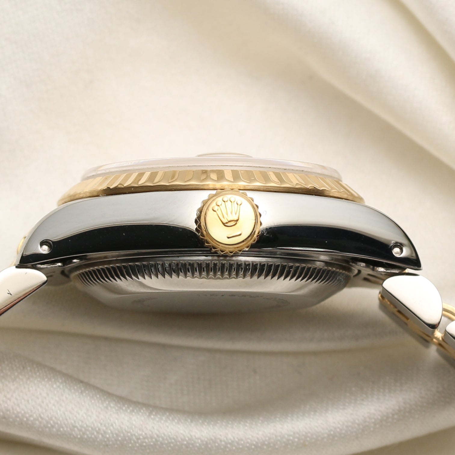 Rolex Lady DateJust Steel & Gold Diamond Dial Second Hand Watch Collectors 5