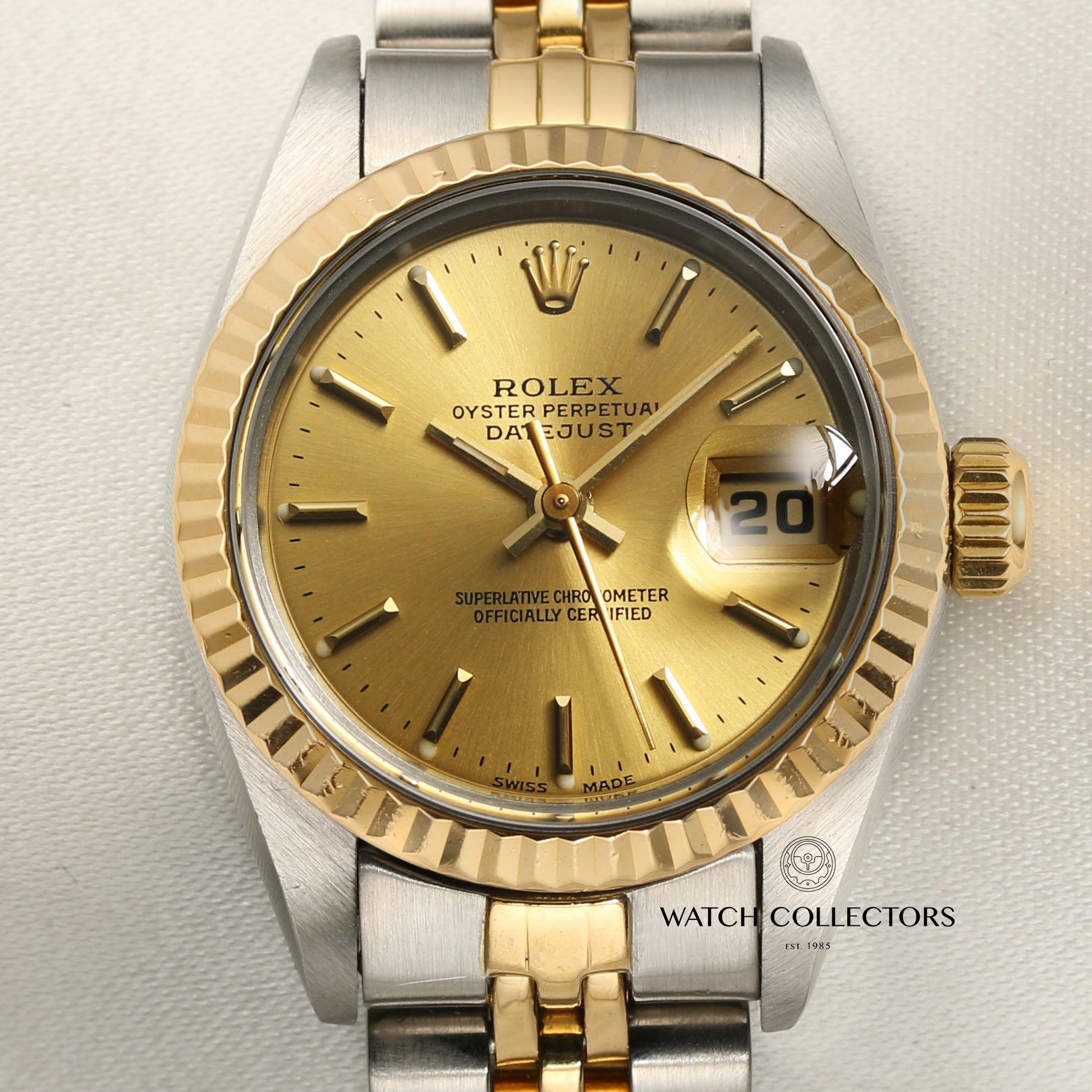 Rolex Lady DateJust Steel & Gold Second Hand Watch Collectors 2