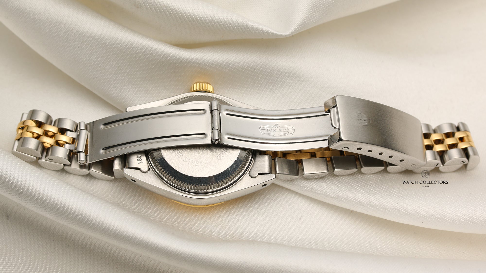 Rolex Lady DateJust Steel & Gold Second Hand Watch Collectors 7