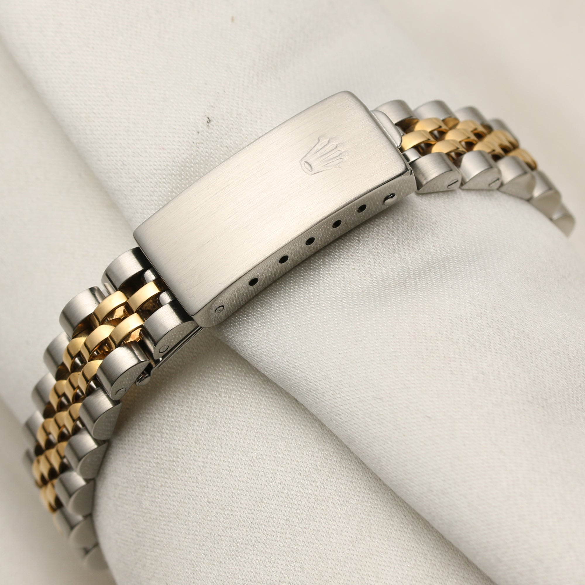 Rolex Lady DateJust Steel & Gold Silver Jubilee Dial Second Hand Watch Collectors 7