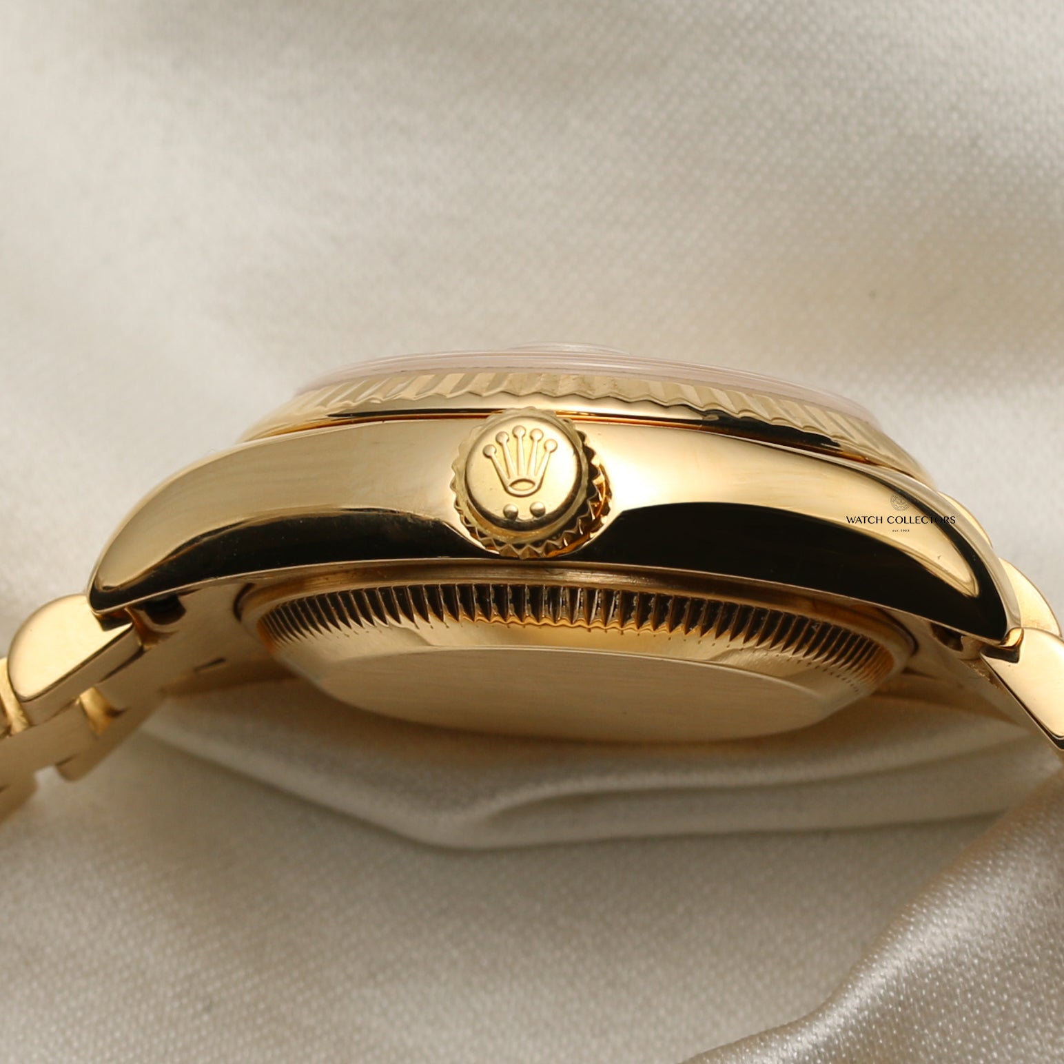 Rolex Lady Datejust 179178 18K Yellow Gold Diamond Dial Second Hand Watch Collectors 6