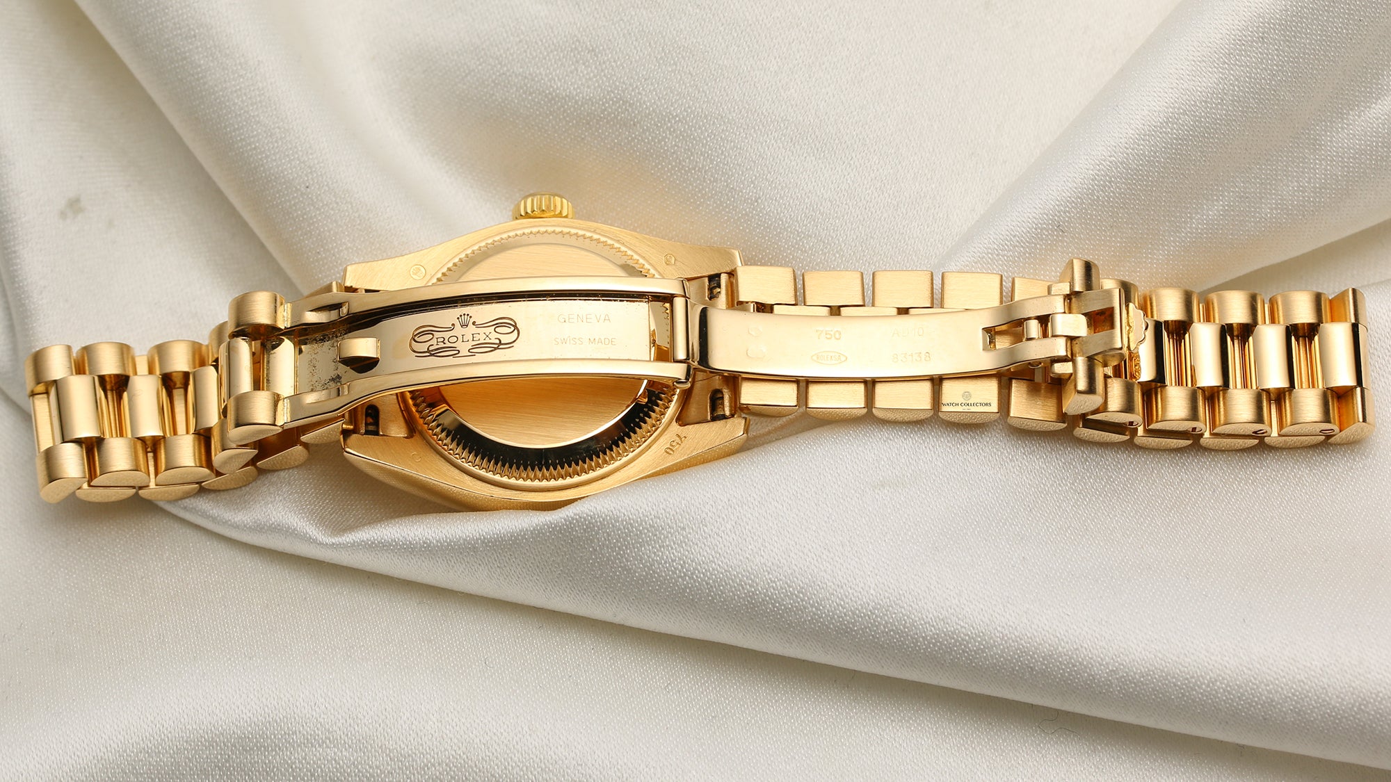 Rolex Lady Datejust 179178 18K Yellow Gold Diamond Dial Second Hand Watch Collectors 7