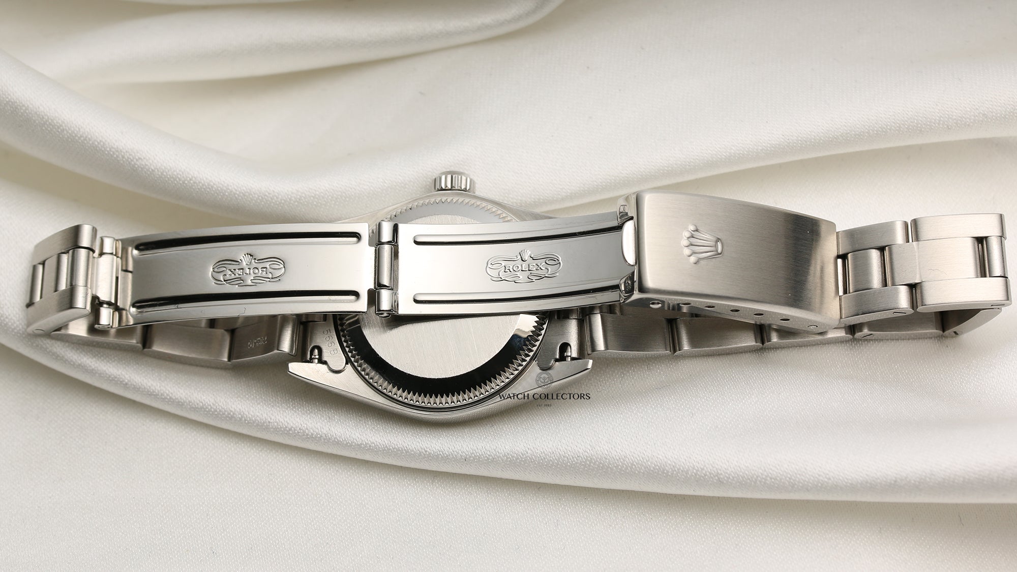 Rolex Lady Oyster Perpetual Stainless Steel Second Hand Watch Collectors 6