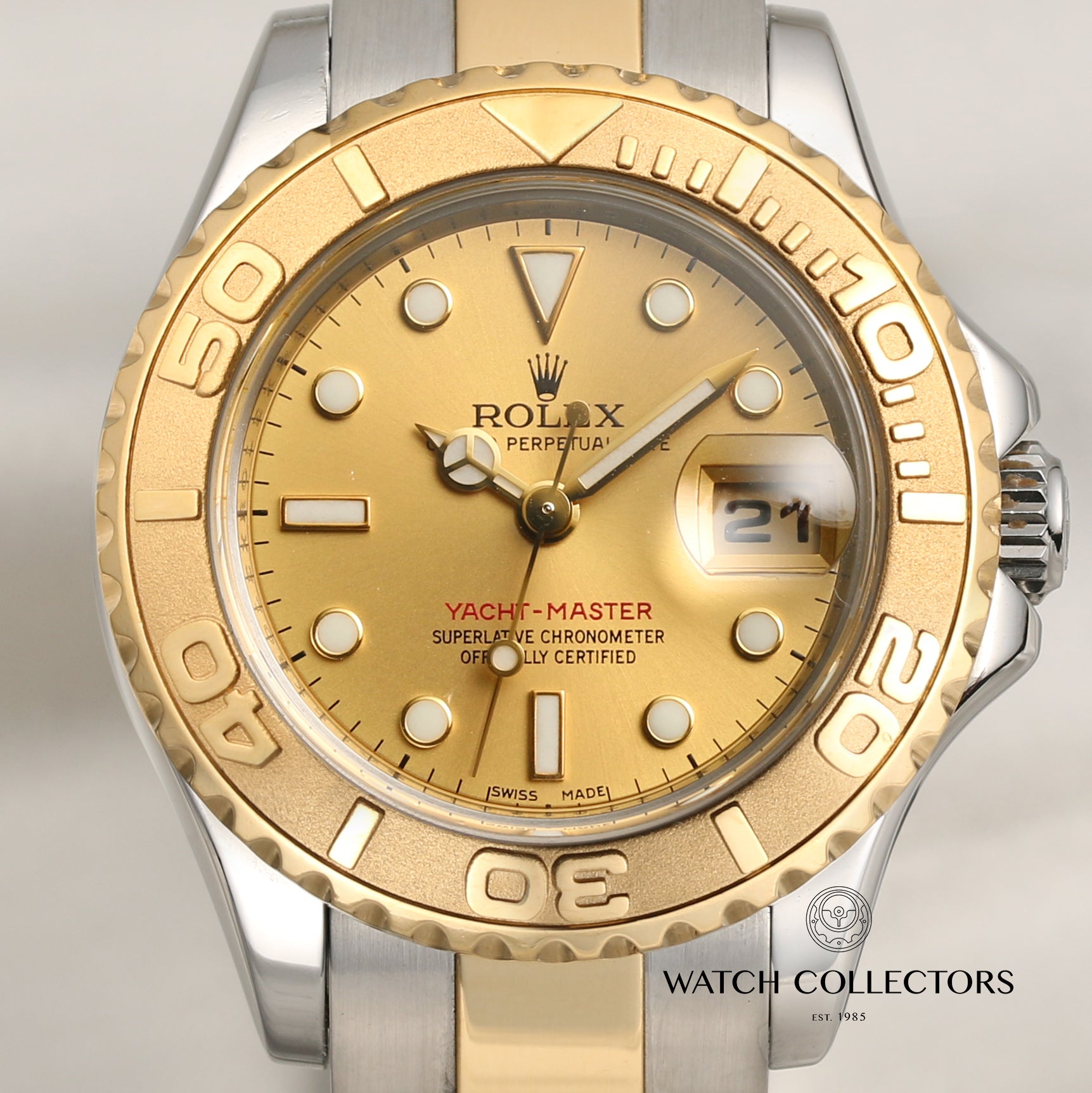 Rolex Lady Yacht-Master 69623 Steel & Gold Second Hand Watch Collectors 2