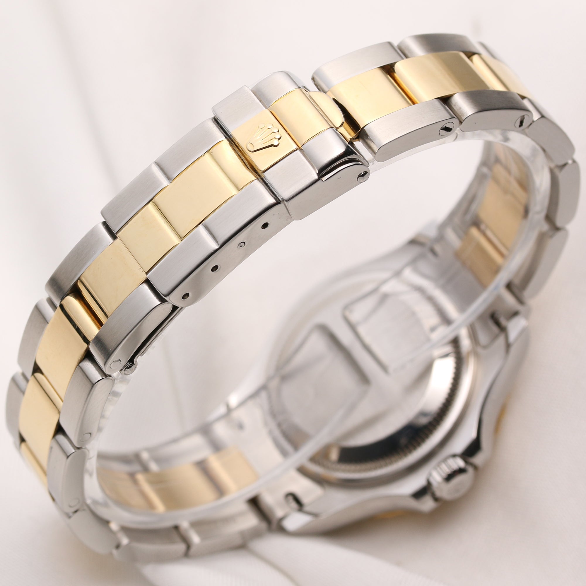 Rolex Lady Yacht-Master 69623 Steel & Gold Second Hand Watch Collectors 5