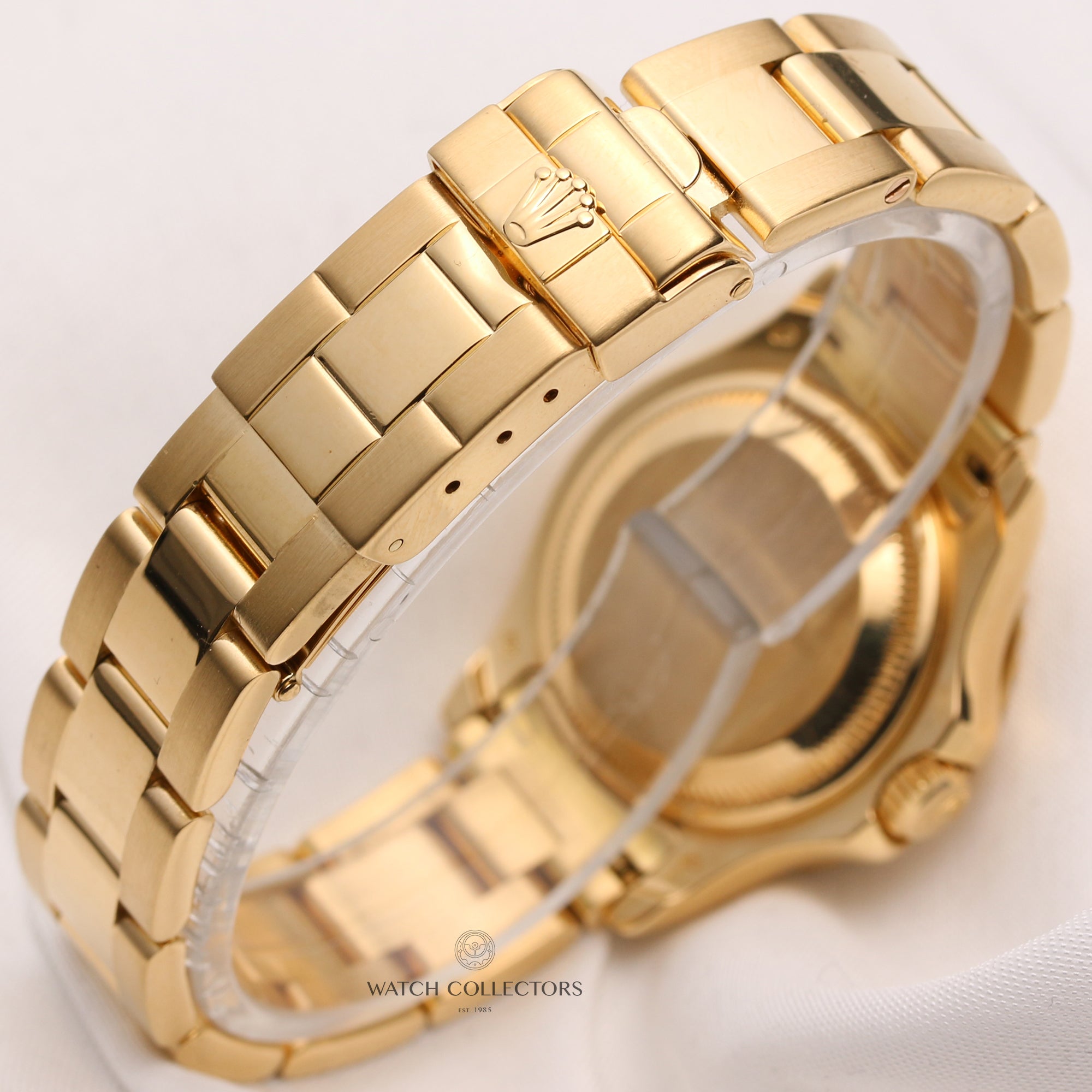 Rolex-Lady-Yachtmaster-69628-18K-Yellow-Gold-Second-Hand-Watch-Collectors-5