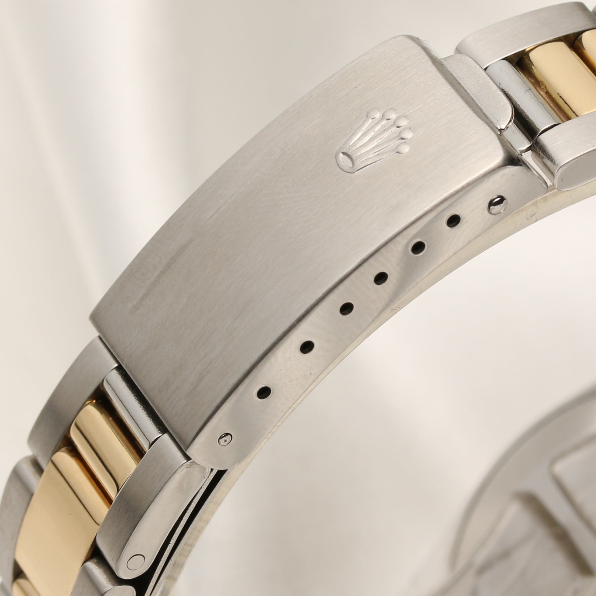 Rolex Mid-Size DateJust Steel & Gold Blue Dial Second Hand Watch Collectors 6