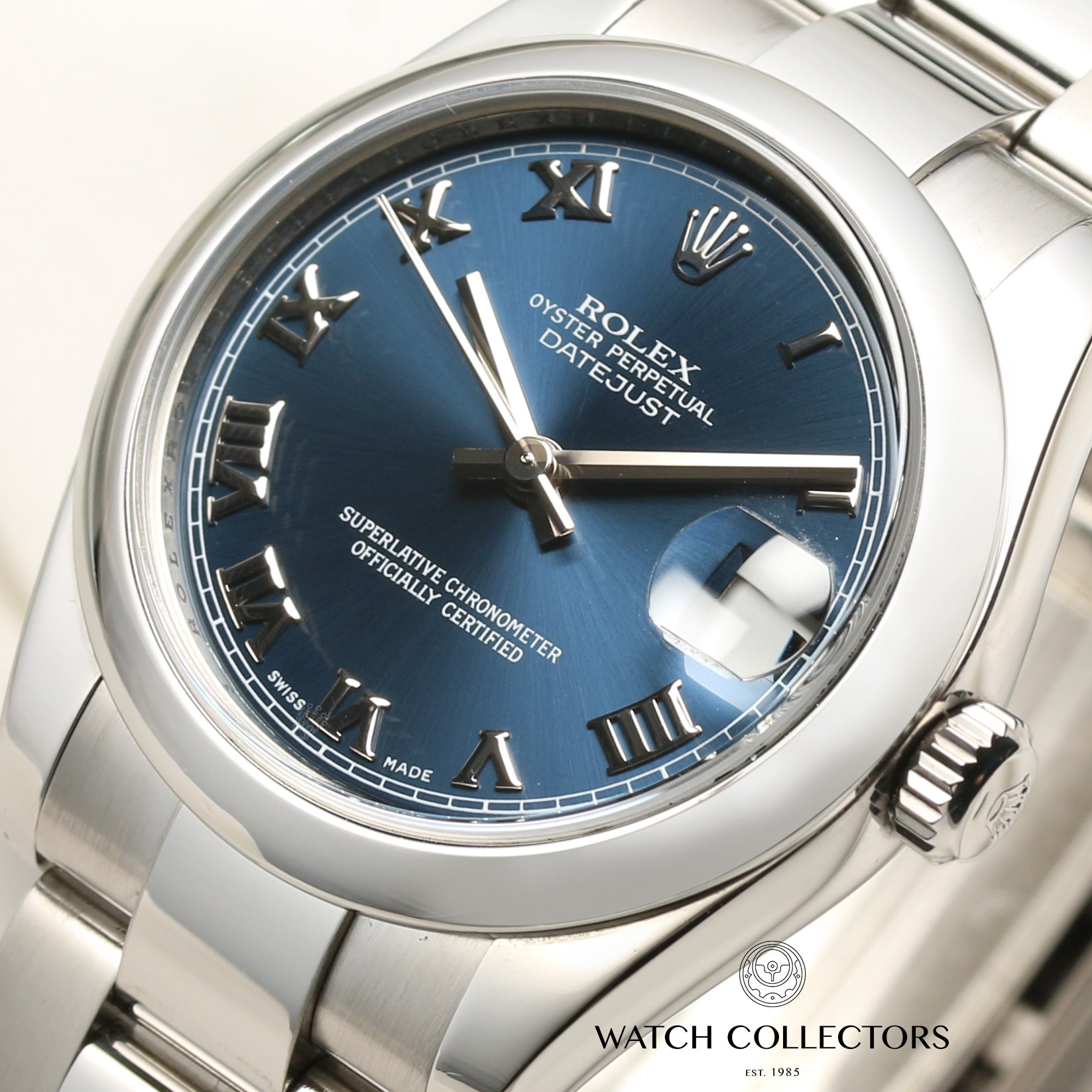 Rolex Midsize DateJust 178240 Stainless Steel Second Hand Watch Collectors 4