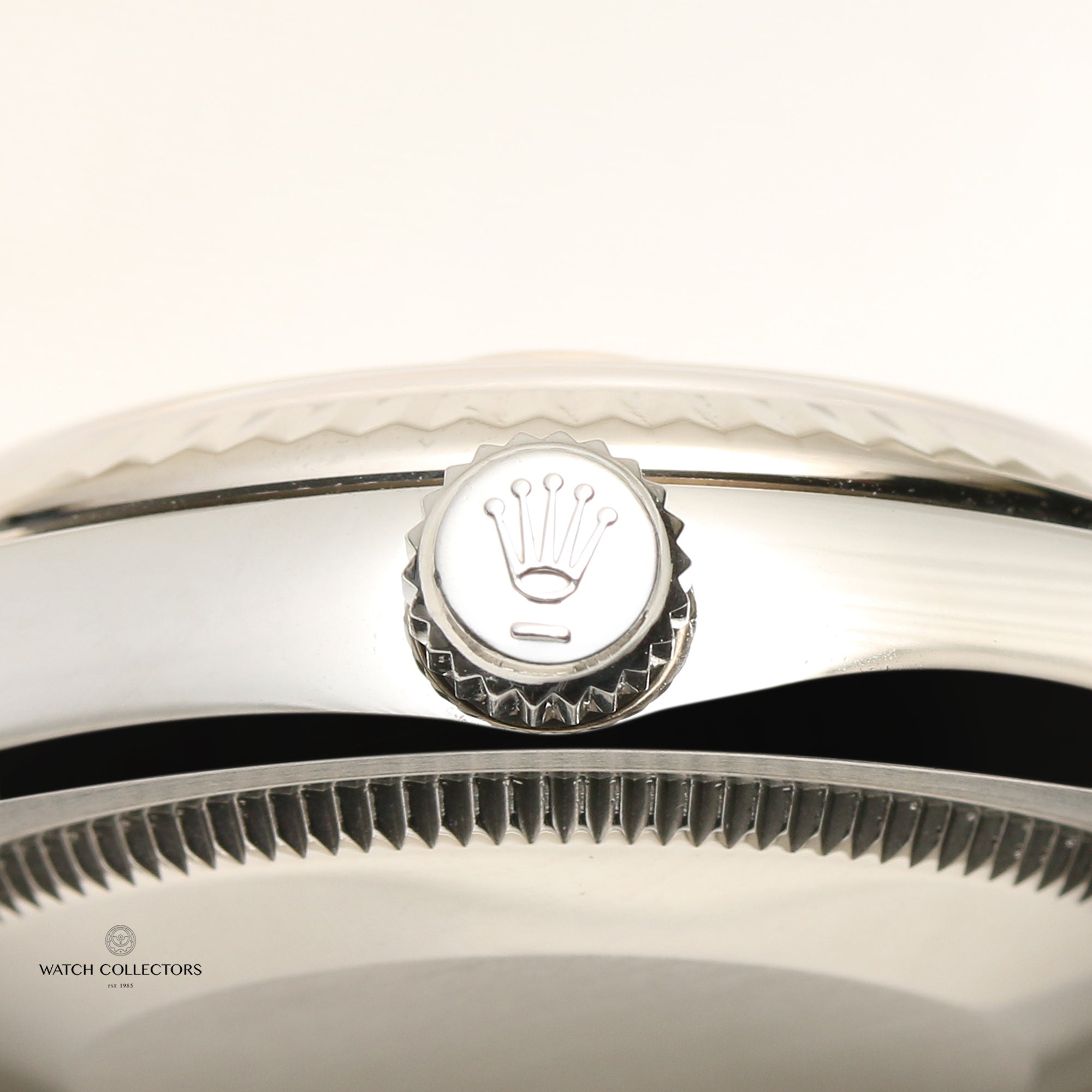 Rolex Midsize DateJust 178274 Stainless Steel & 18K White Gold Bezel Pink Diamond Dial Second Hand Watch Collectors 6