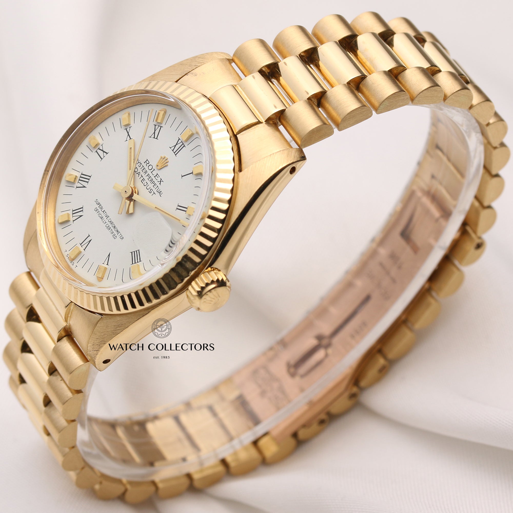 Rolex-Midsize-DateJust-18K-Yellow-Gold-Second-Hand-Watch-Collectors-3
