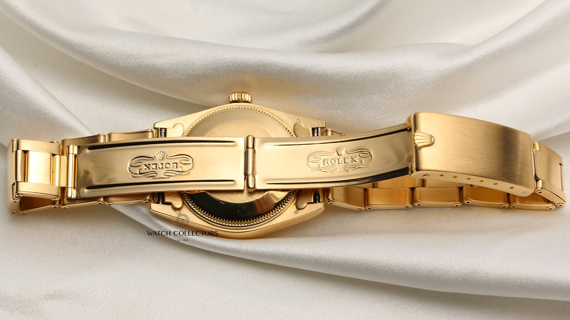 Rolex Midsize DateJust 18K Yellow Gold Second Hand Watch Collectors 7