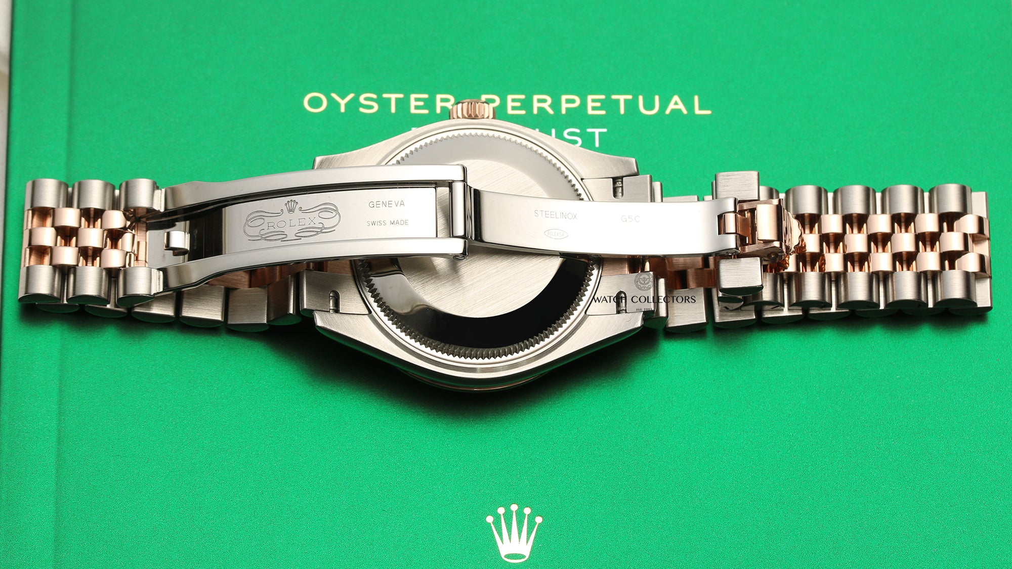 Rolex Midsize DateJust 278381RBR Steel & Rose Gold Diamond Dial & Bezel Second Hand Watch Collectors 6