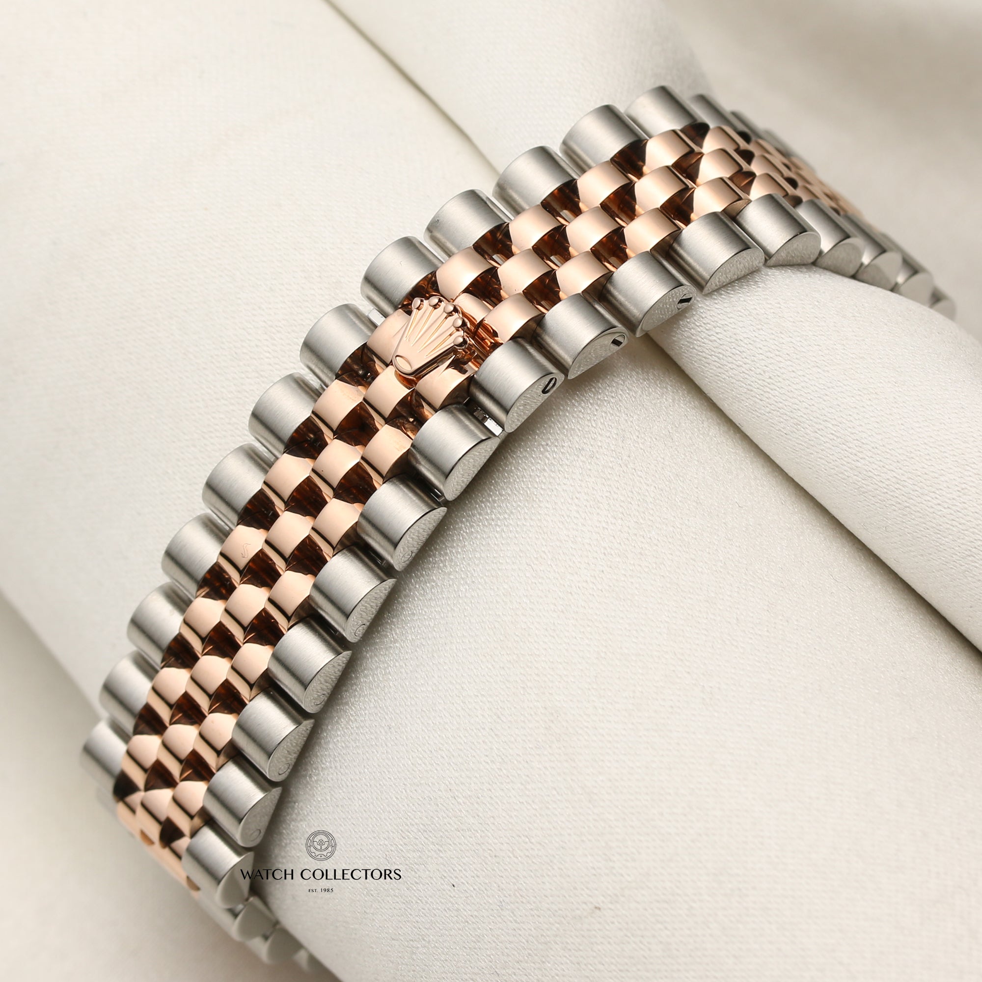 Rolex Midsize DateJust 278381RBR Steel & Rose Gold Diamond Dial & Bezel Second Hand Watch Collectors 7