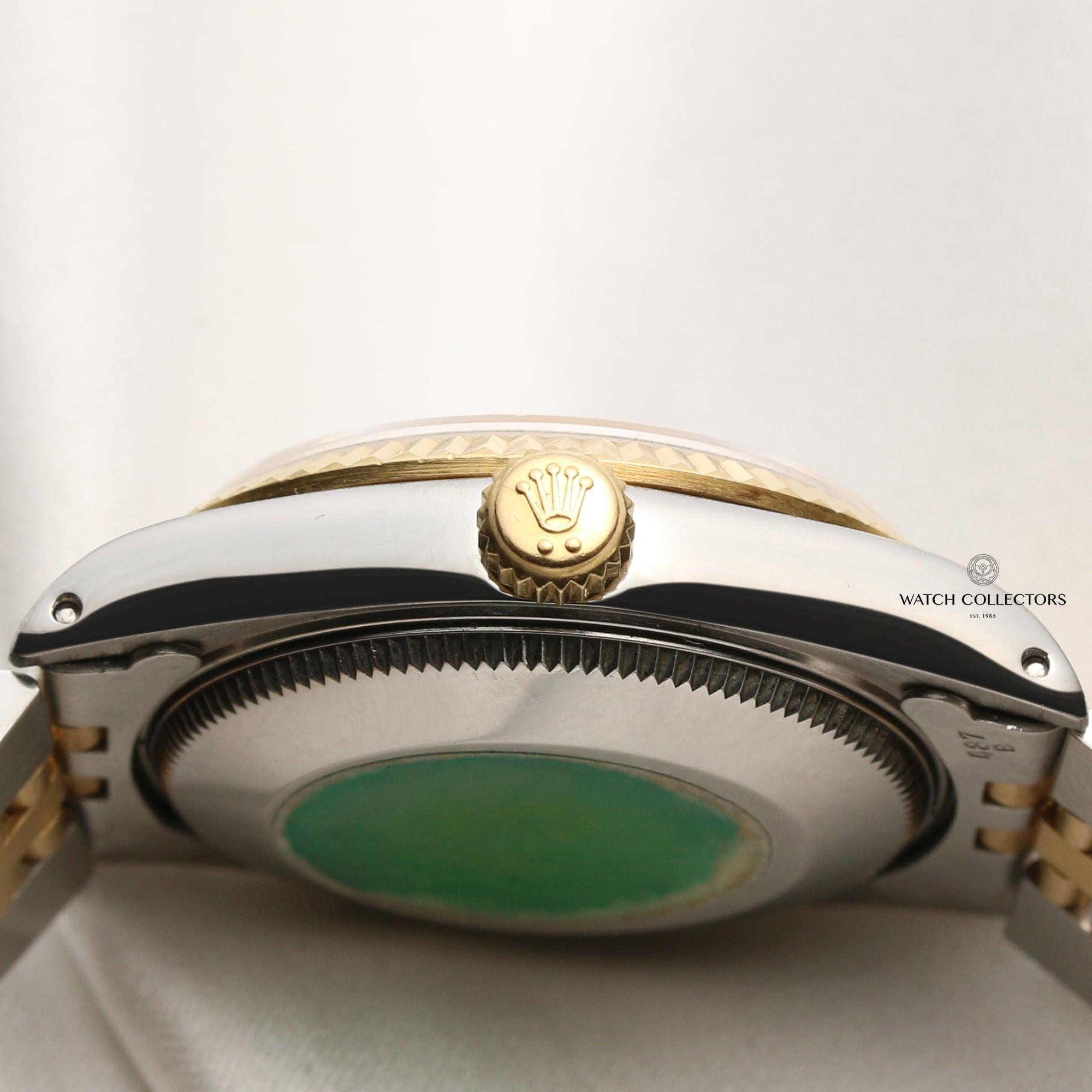 Rolex Midsize DateJust 68173 Steel & Gold Second Hand Watch Collectors 5