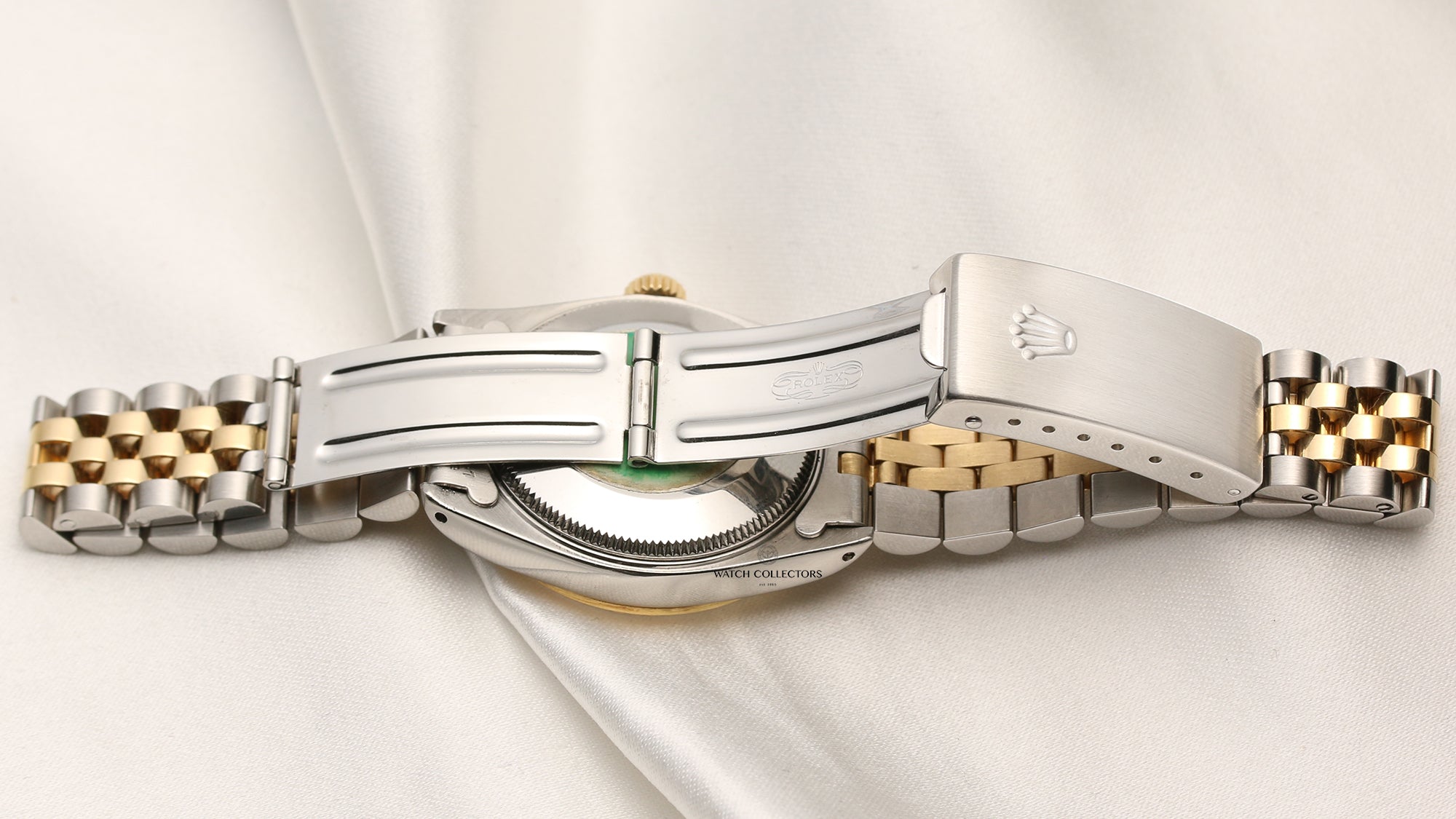 Rolex Midsize DateJust 68173 Steel & Gold Second Hand Watch Collectors 7