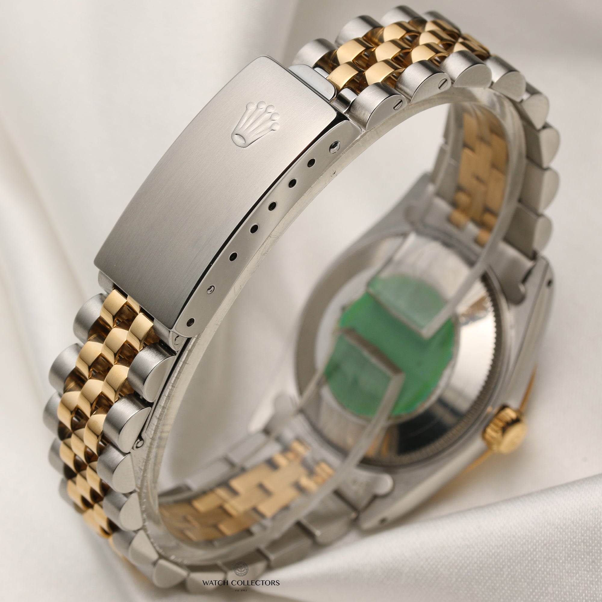 Rolex Midsize DateJust 68273 Steel & Gold Second Hand Watch Collectors 5