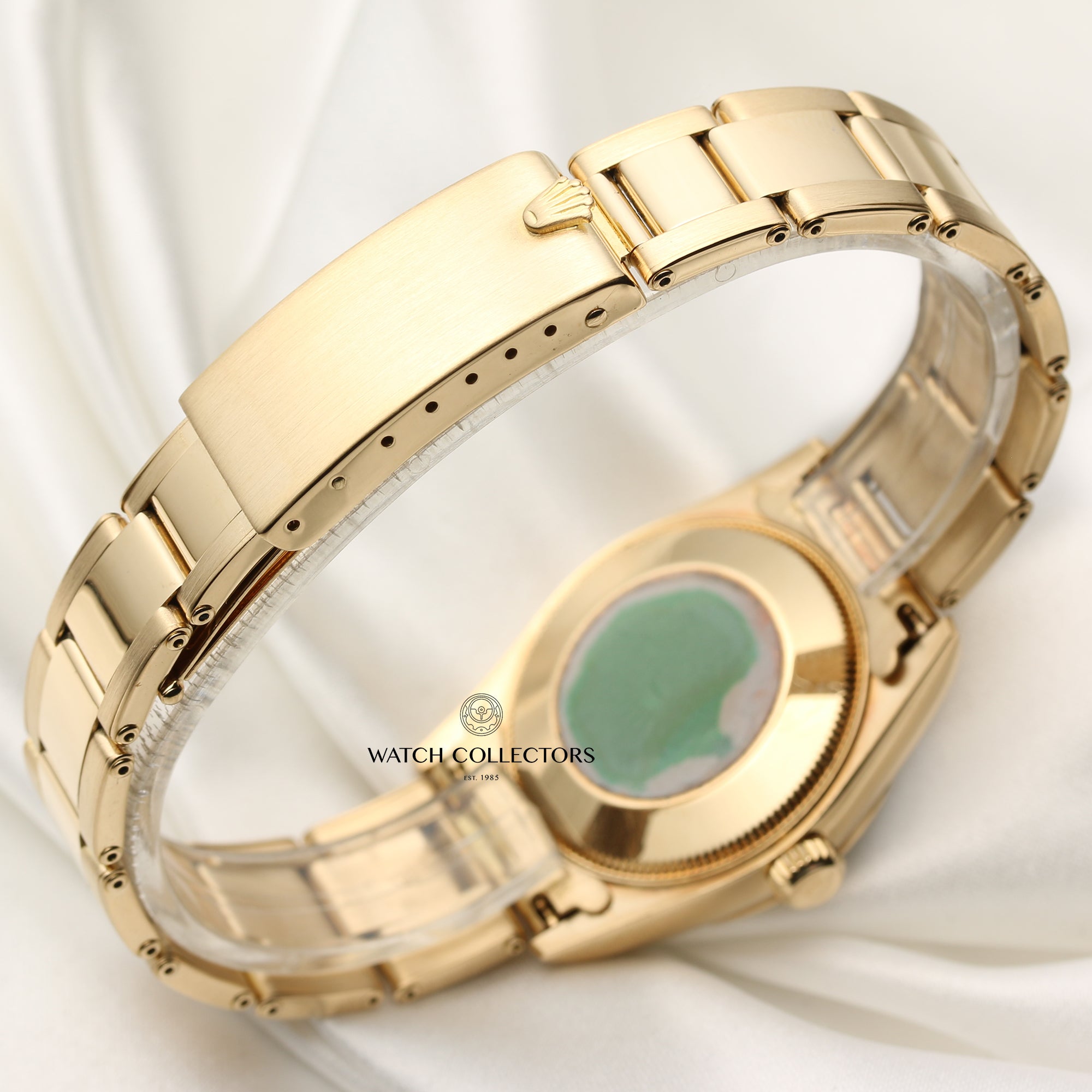 Rolex Midsize DateJust 68278 18K Yellow Gold Second Hand Watch Collectors 7