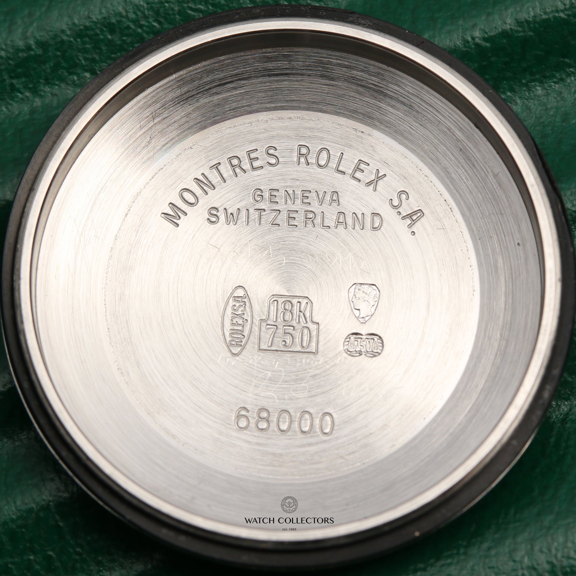 Rolex Midsize DateJust 68279 18K White Gold Sodalite Diamond Dial Second Hand Watch Collectors 8