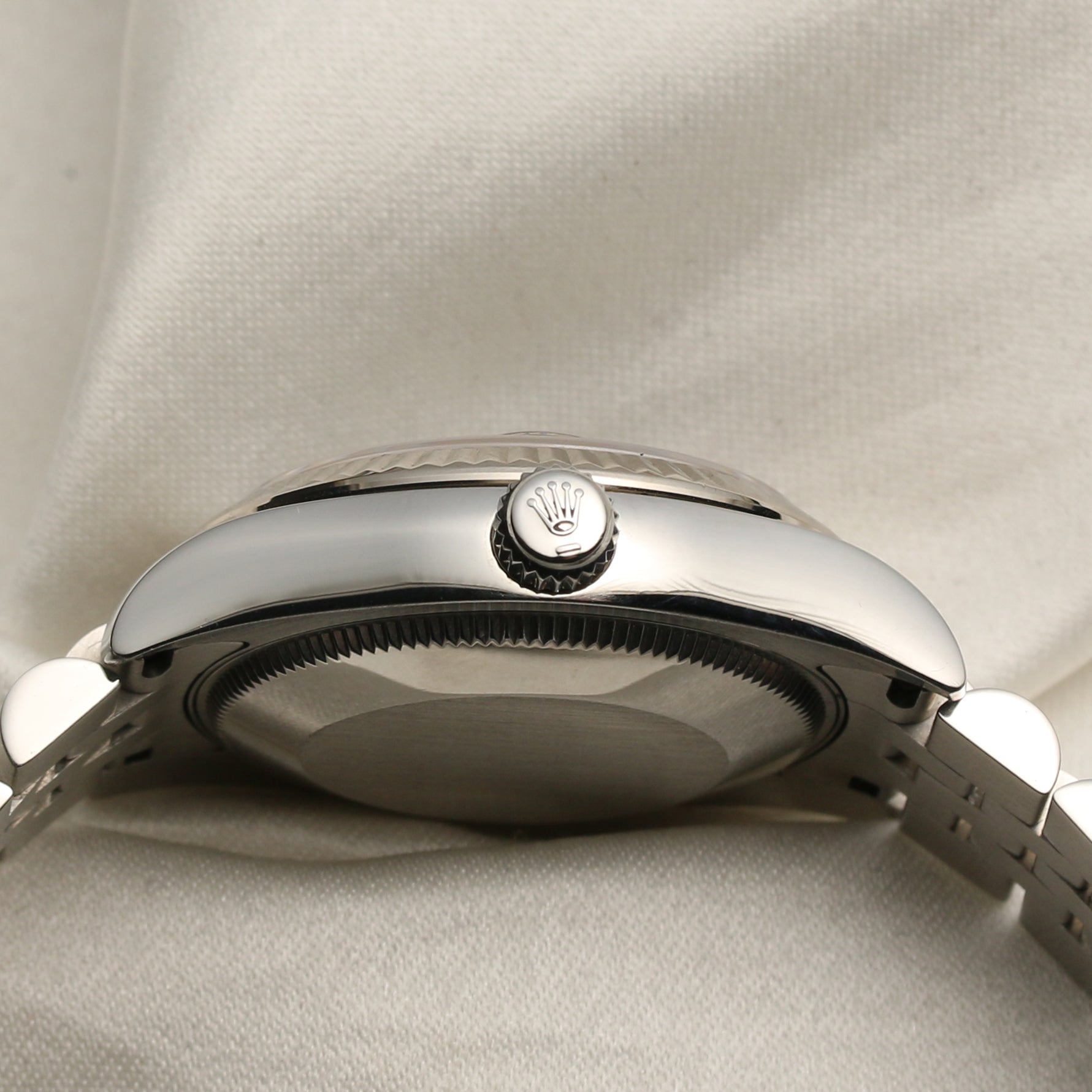 Rolex Midsize DateJust Stainless Steel Second Hand Watch Collectors 5