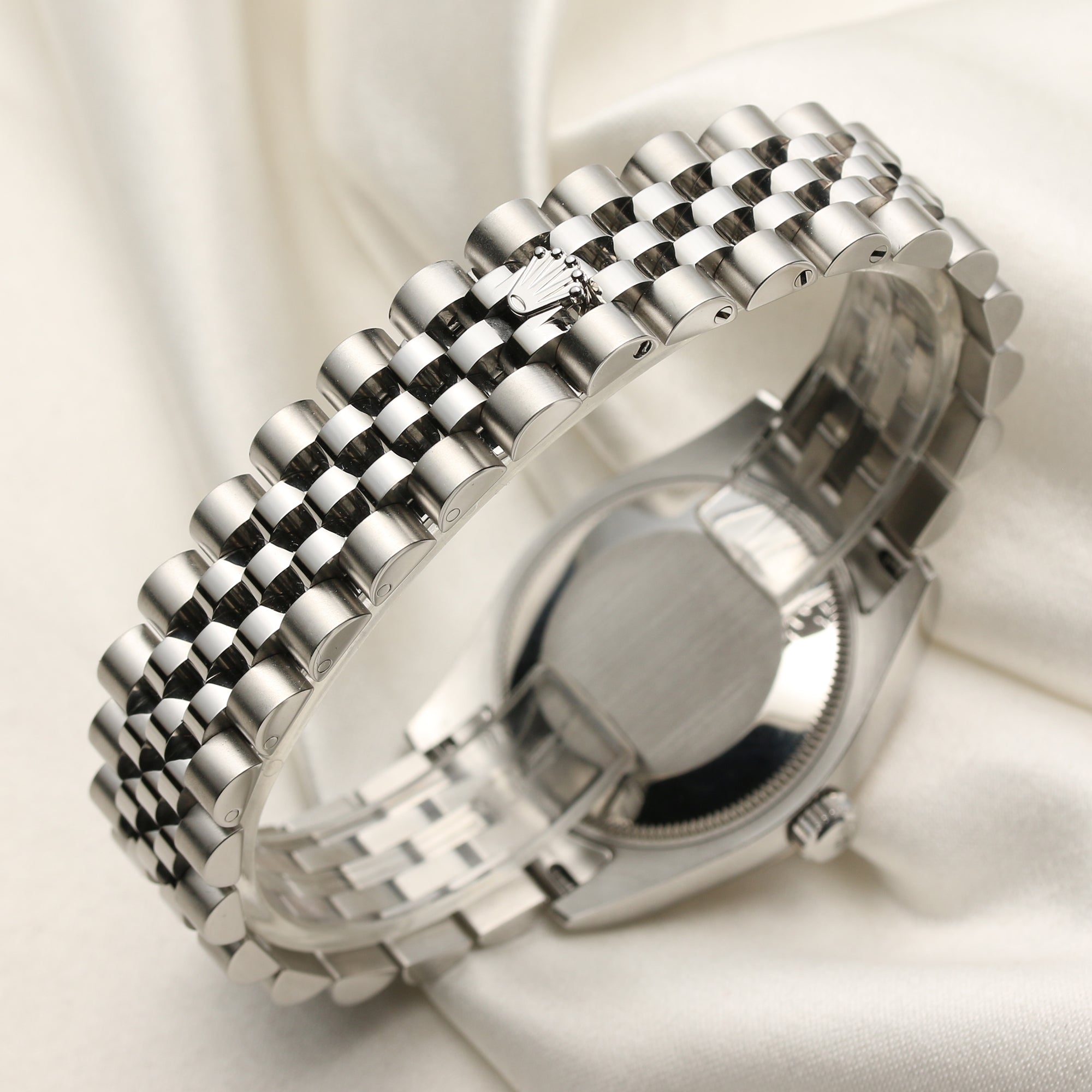 Rolex Midsize DateJust Stainless Steel Second Hand Watch Collectors 6