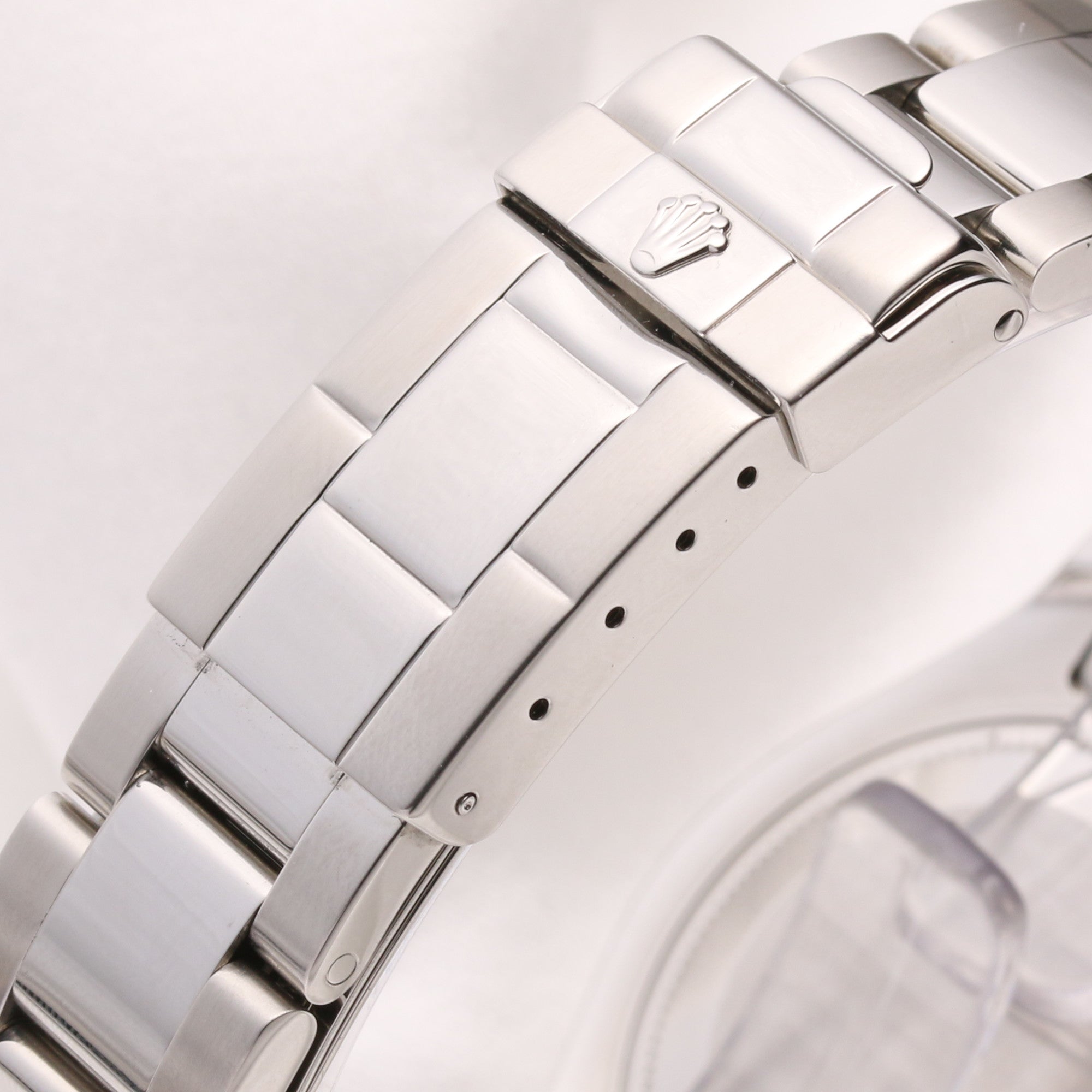 Rolex Midsize Yacht-Master 168622 Stainless Steel & Platinum Second Hand Watch Collectors 6