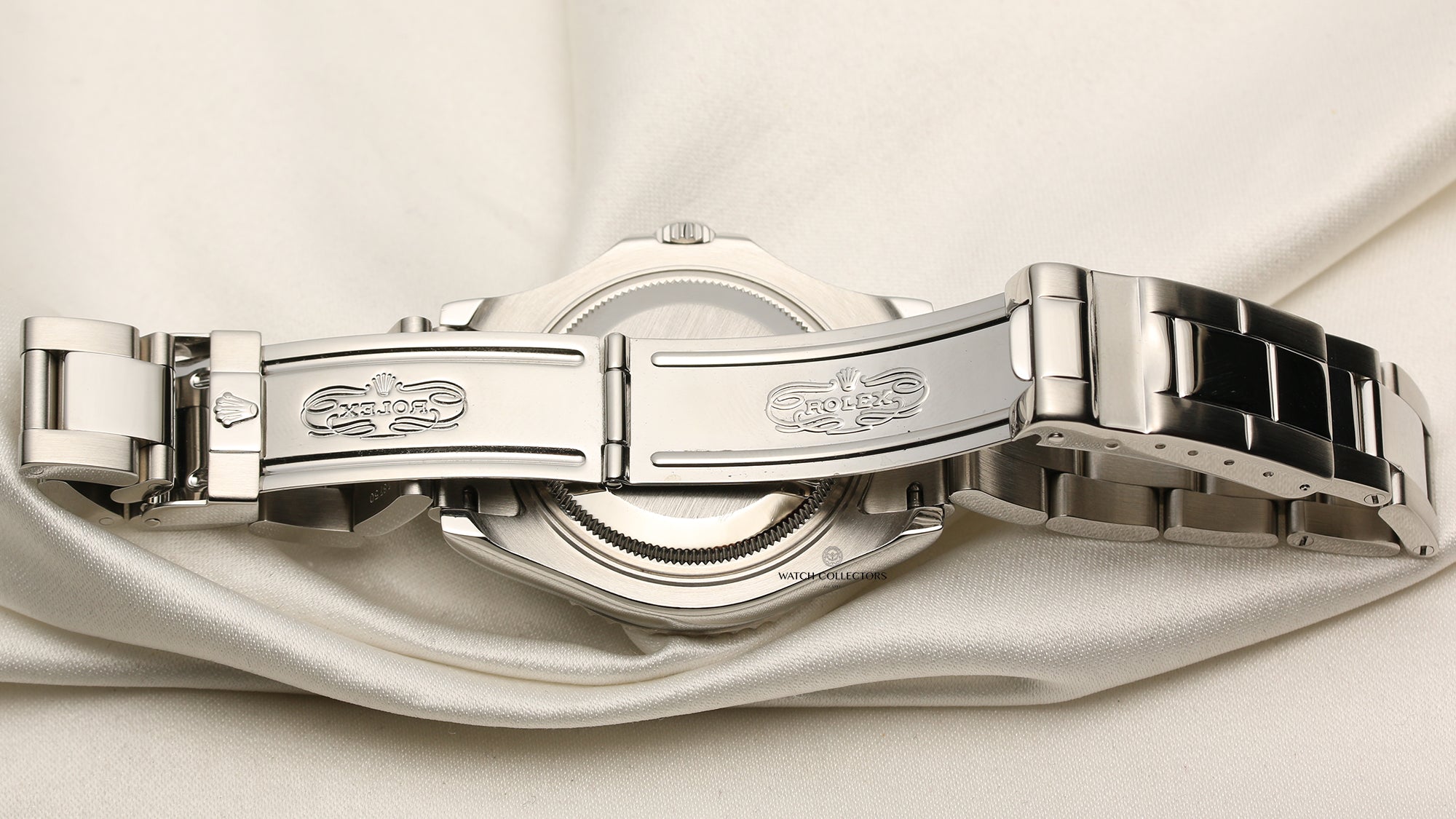 Rolex Midsize Yachtmaster Stainless Steel Second Hand Watch Collectors 6