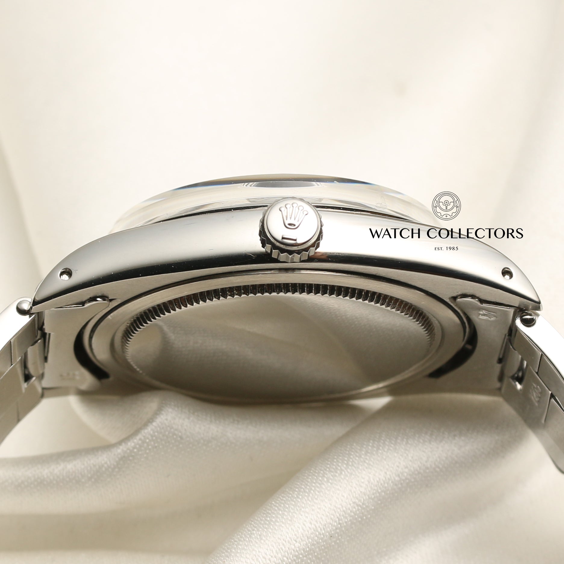 Rolex Oyster Date Stainless Steel Second Hand Watch Collectors 6