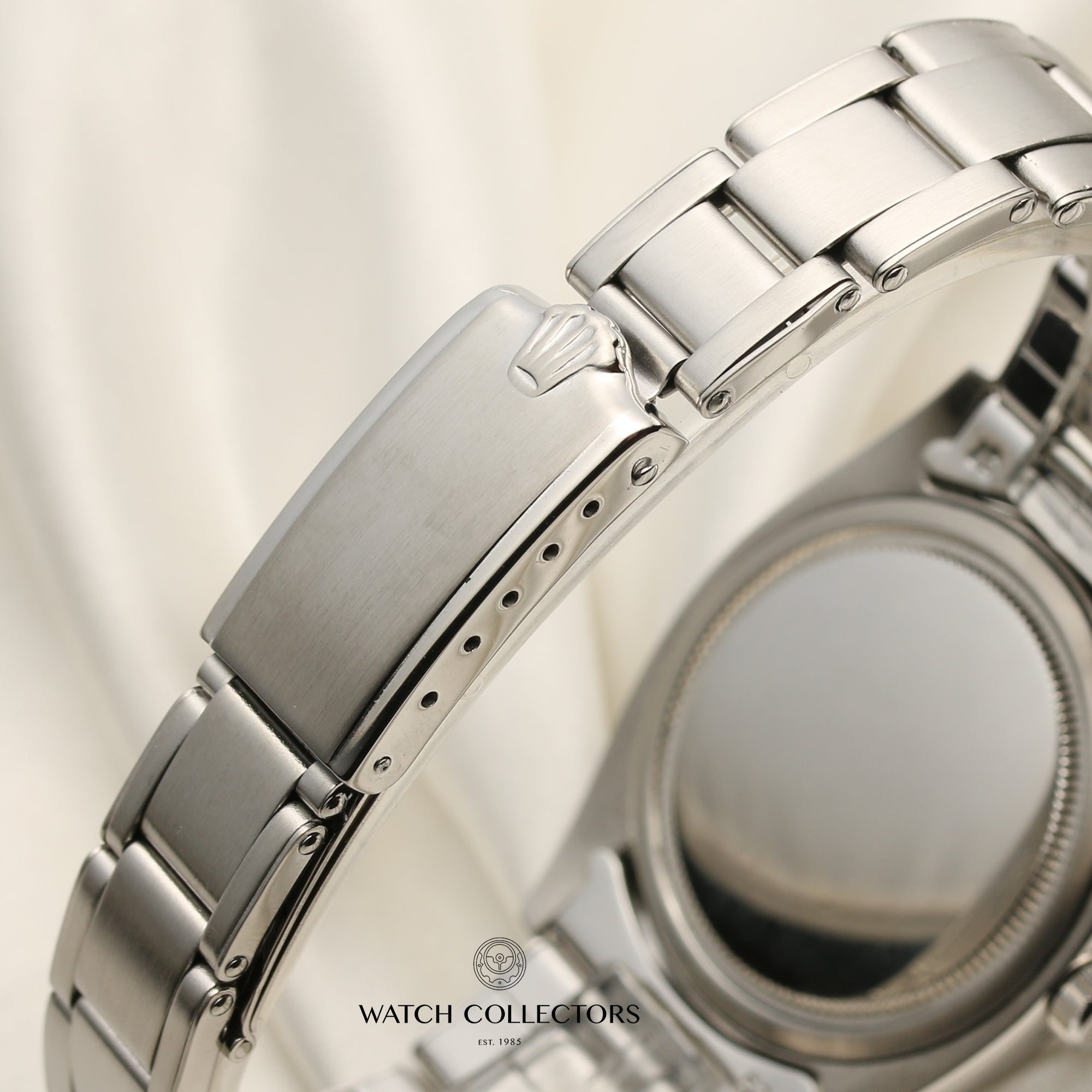 Rolex Oyster Date Stainless Steel Second Hand Watch Collectors 9